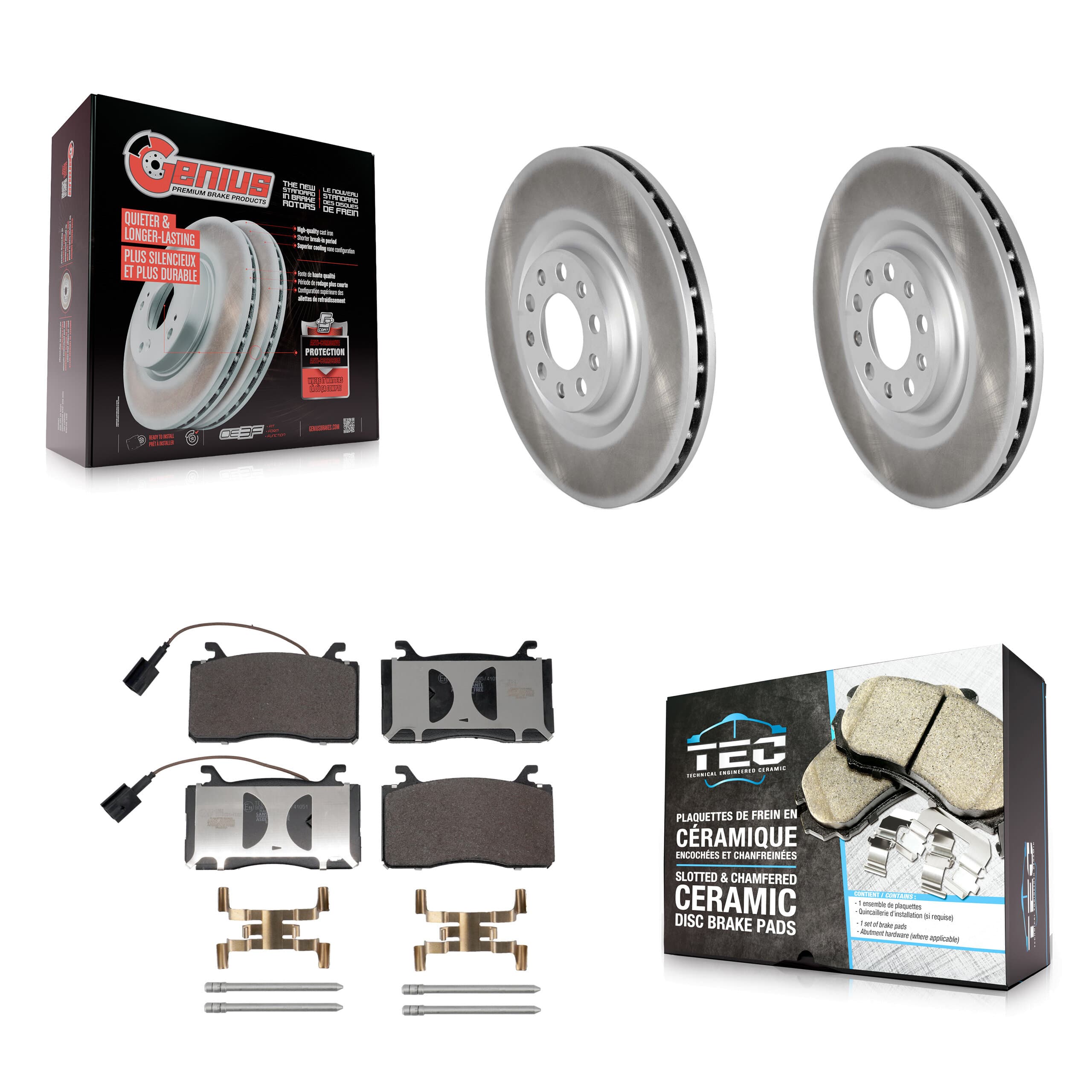 Transit Auto - KGT-103258 - Front Disc Brake Kits image 1