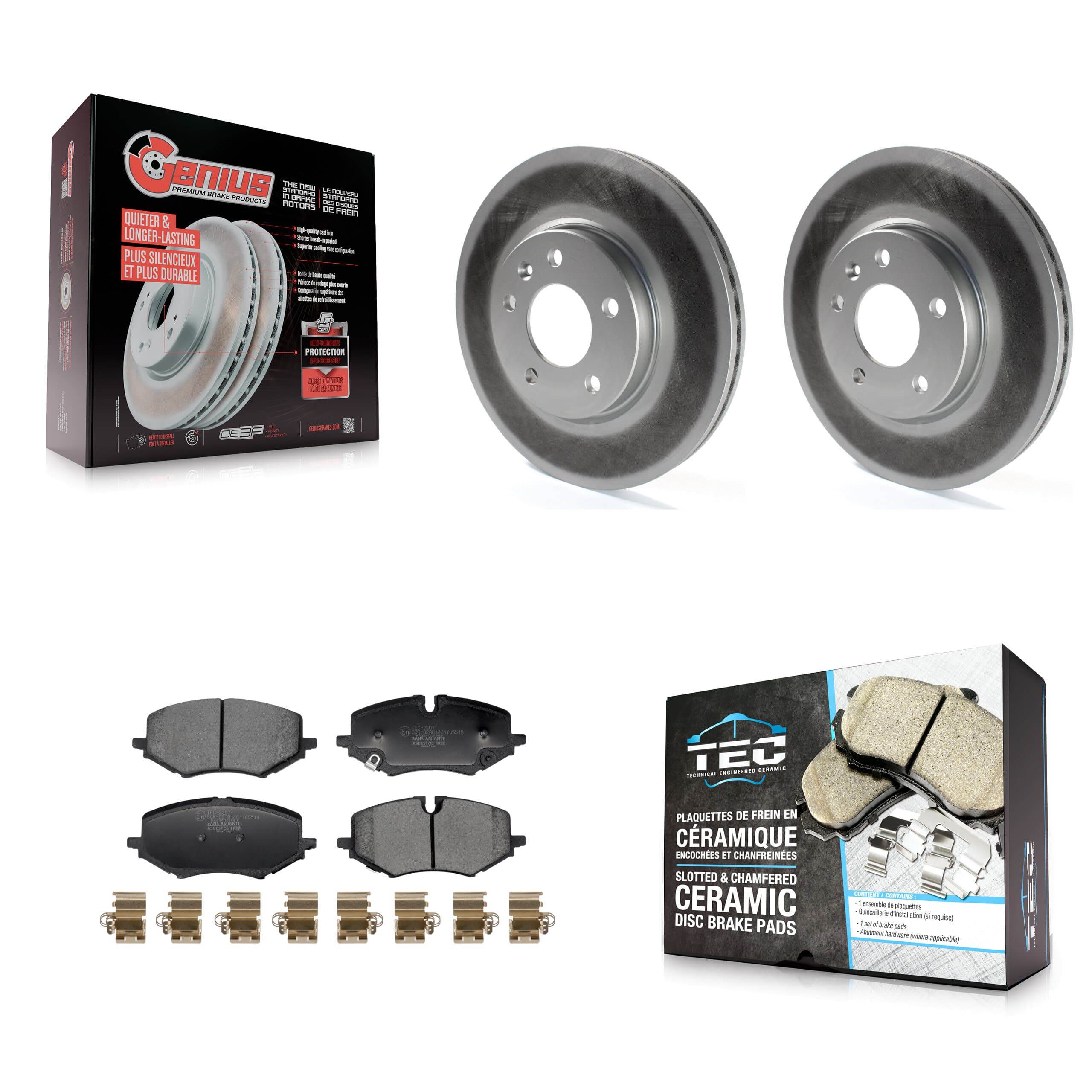 Transit Auto - KGT-103259 - Front Disc Brake Kits image 1