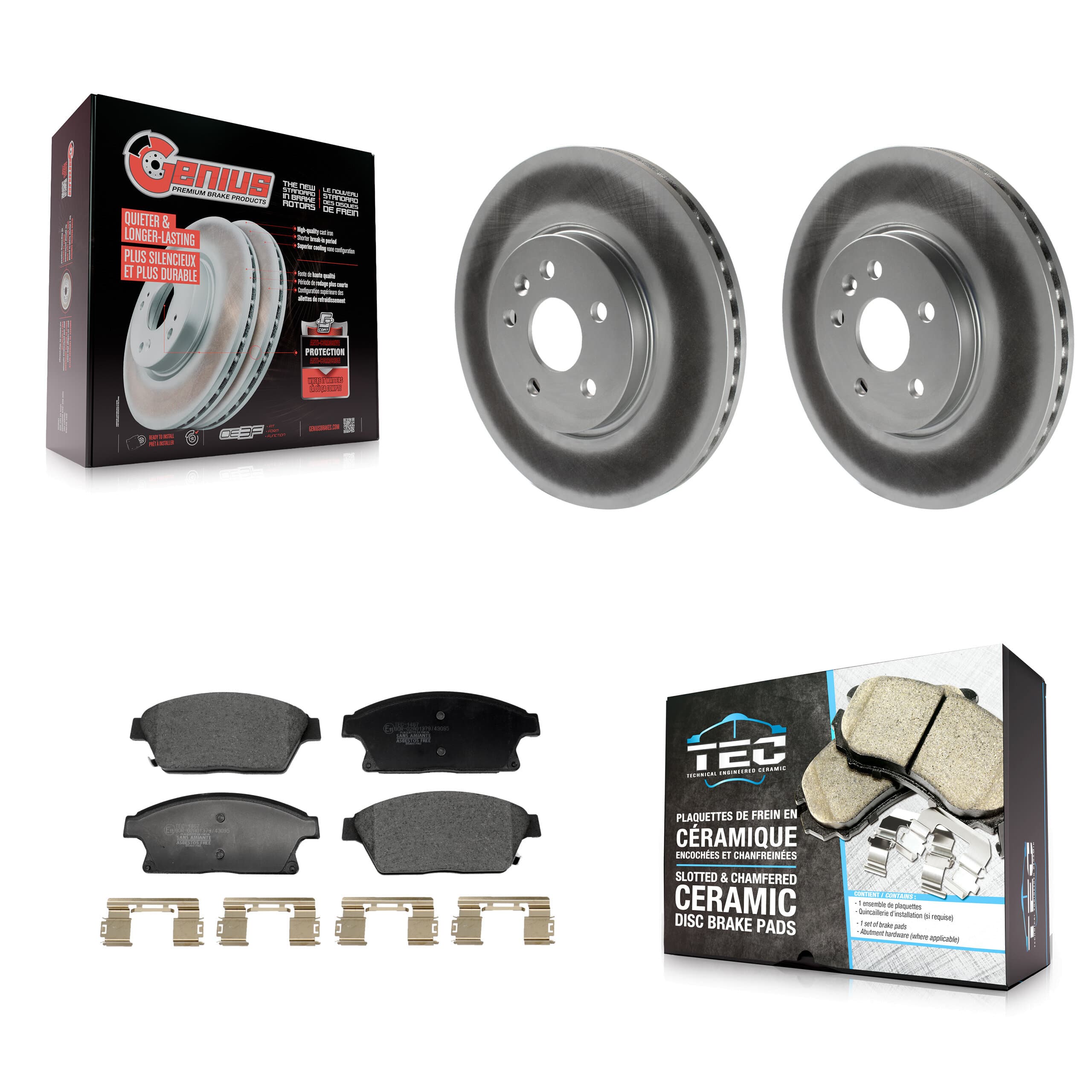 Transit Auto - KGT-103261 - Front Disc Brake Kits image 1