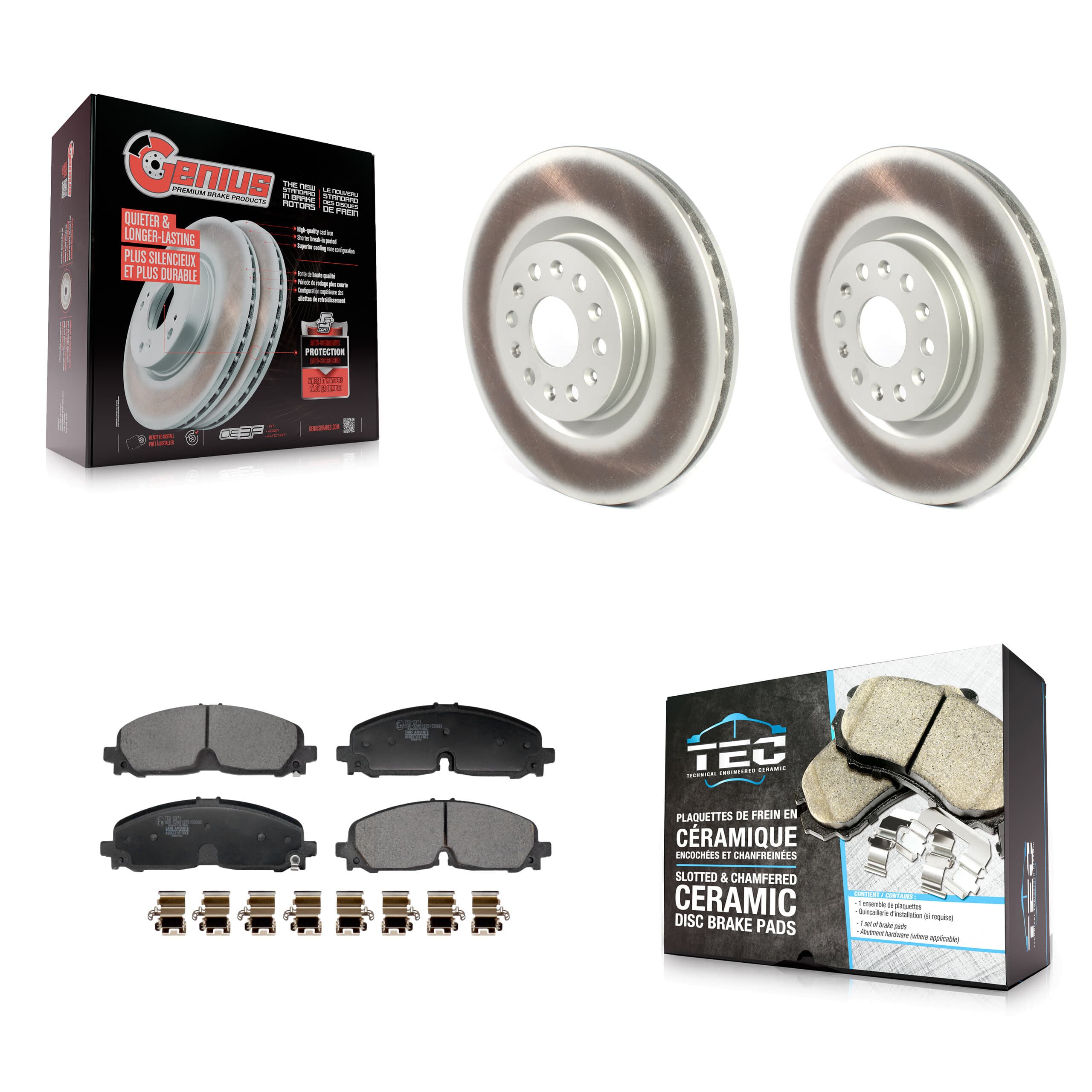 Transit Auto - KGT-103262 - Front Disc Brake Kits image 1