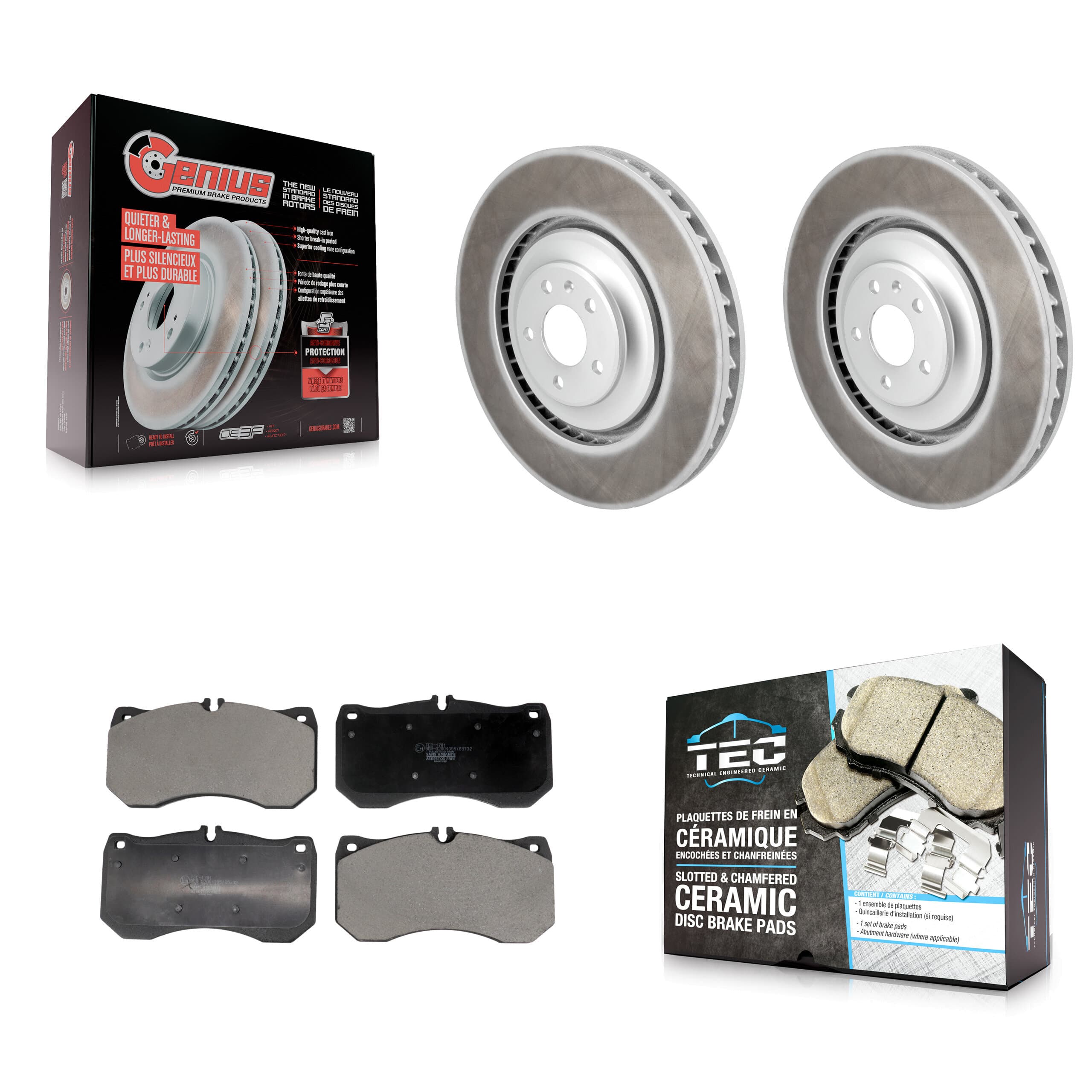 Transit Auto - KGT-103266 - Front Disc Brake Kits image 1