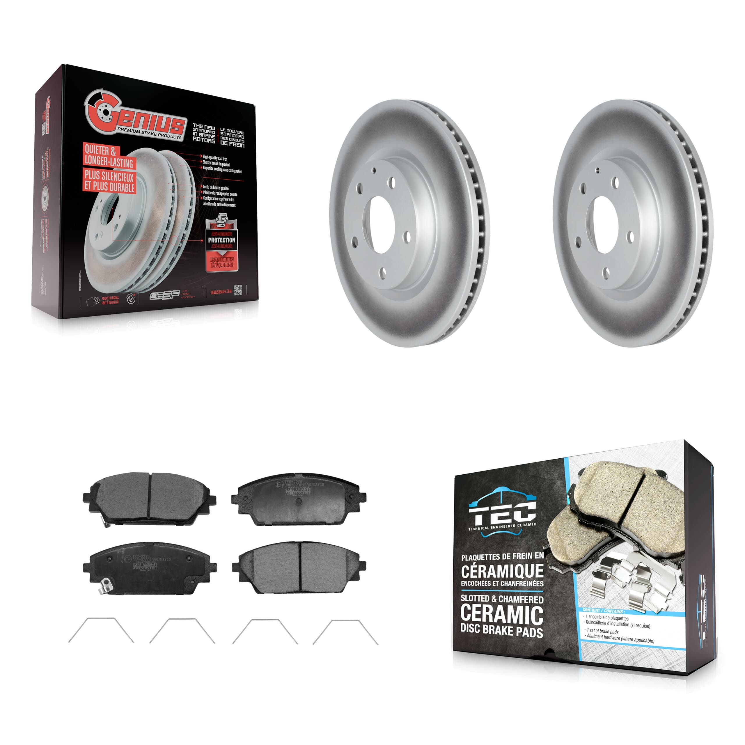Transit Auto - KGT-103272 - Front Disc Brake Kits image 1