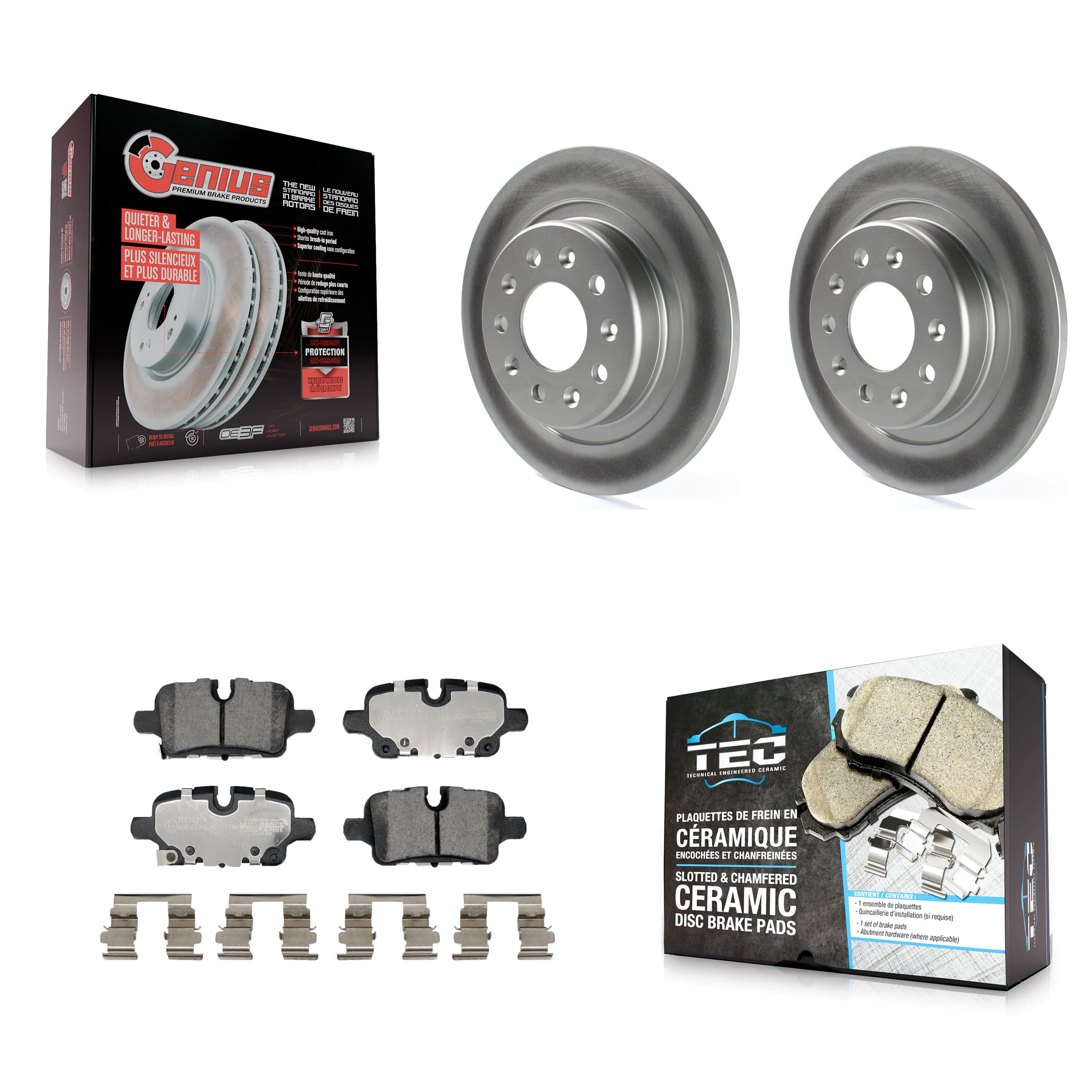 Transit Auto - KGT-103282 - Rear Disc Brake Kits image 1