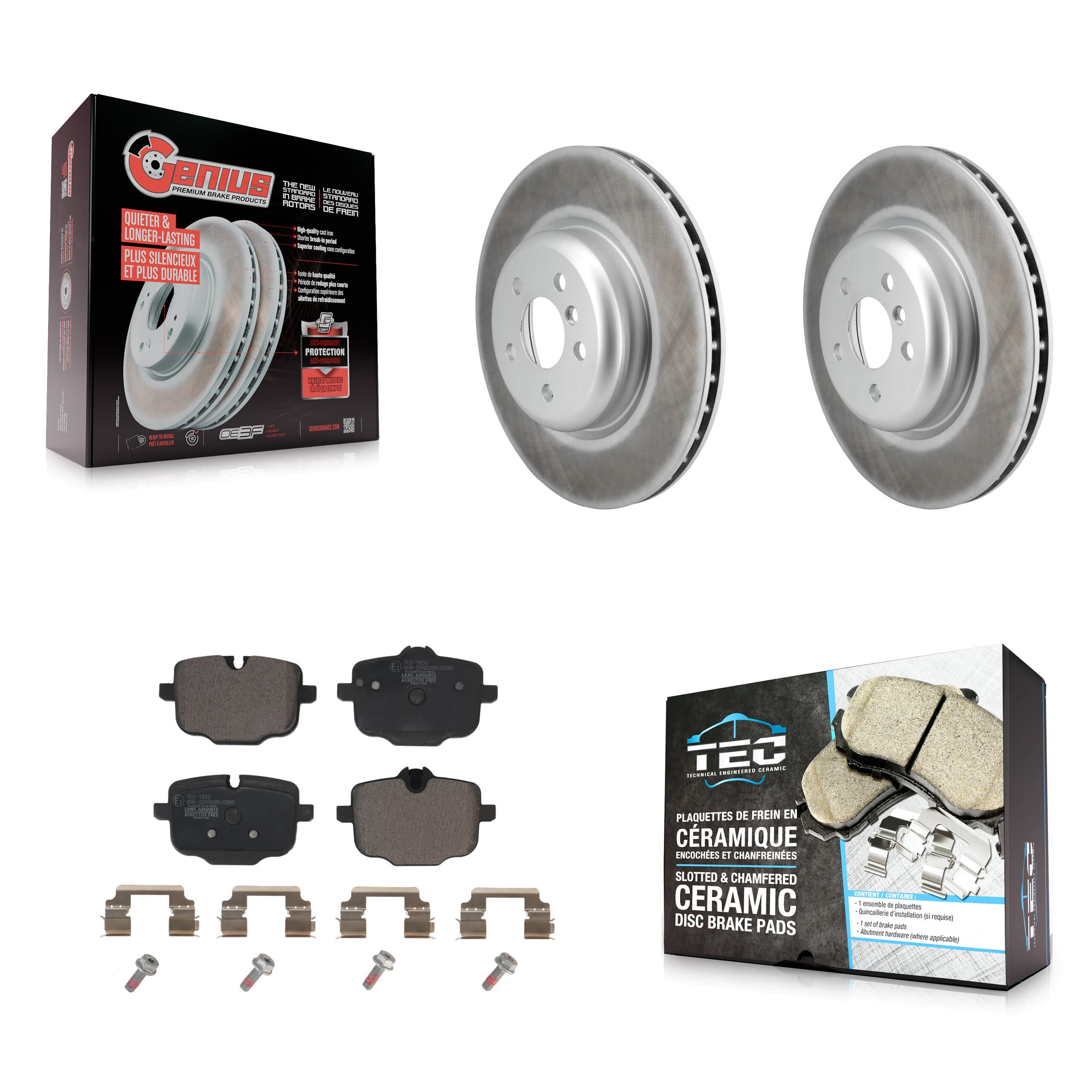 Transit Auto - KGT-103290 - Rear Disc Brake Kits image 1