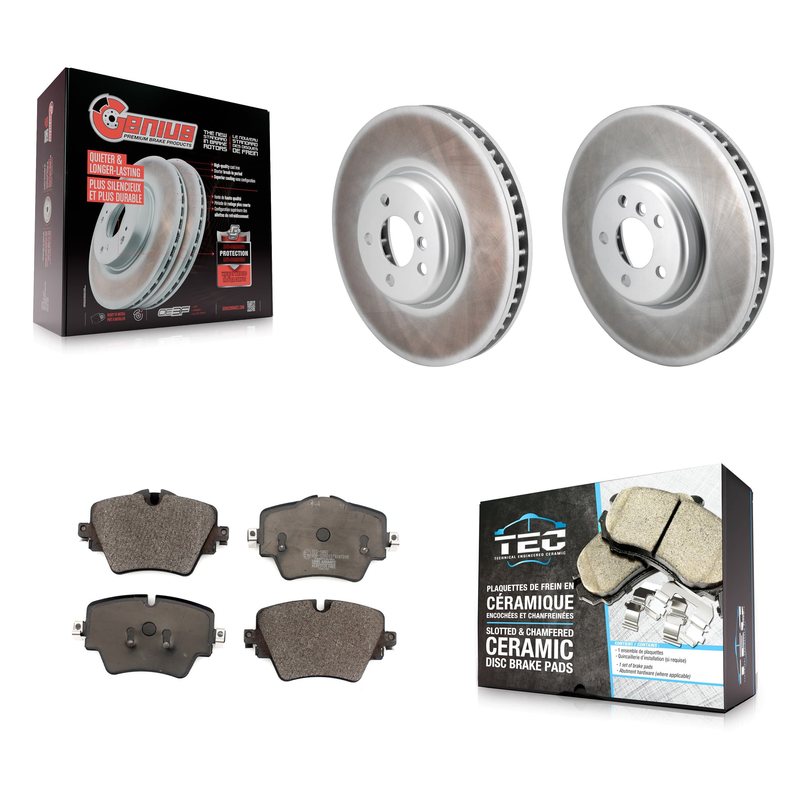Transit Auto - KGT-103306 - Front Disc Brake Kits image 1