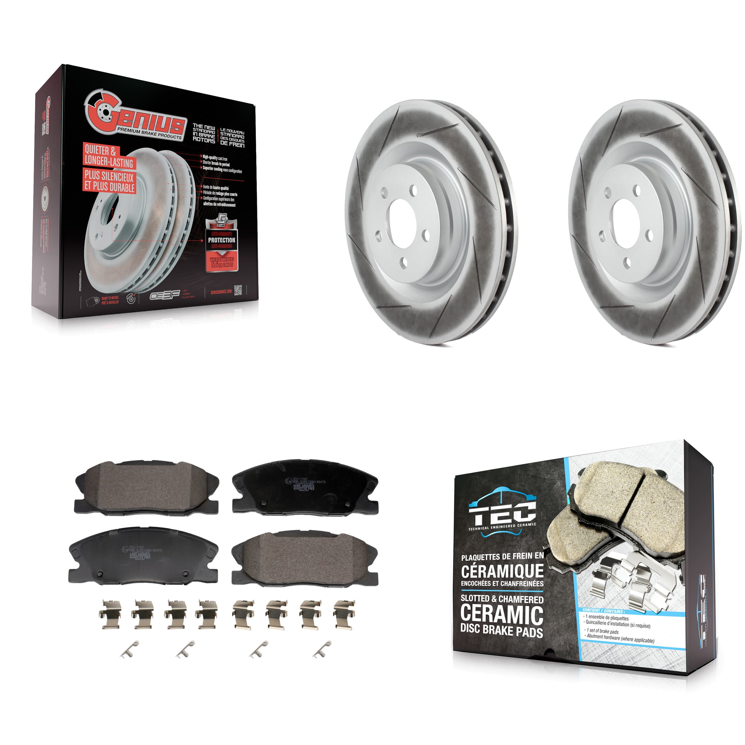 Transit Auto - KGT-103439 - Front Disc Brake Kits image 1