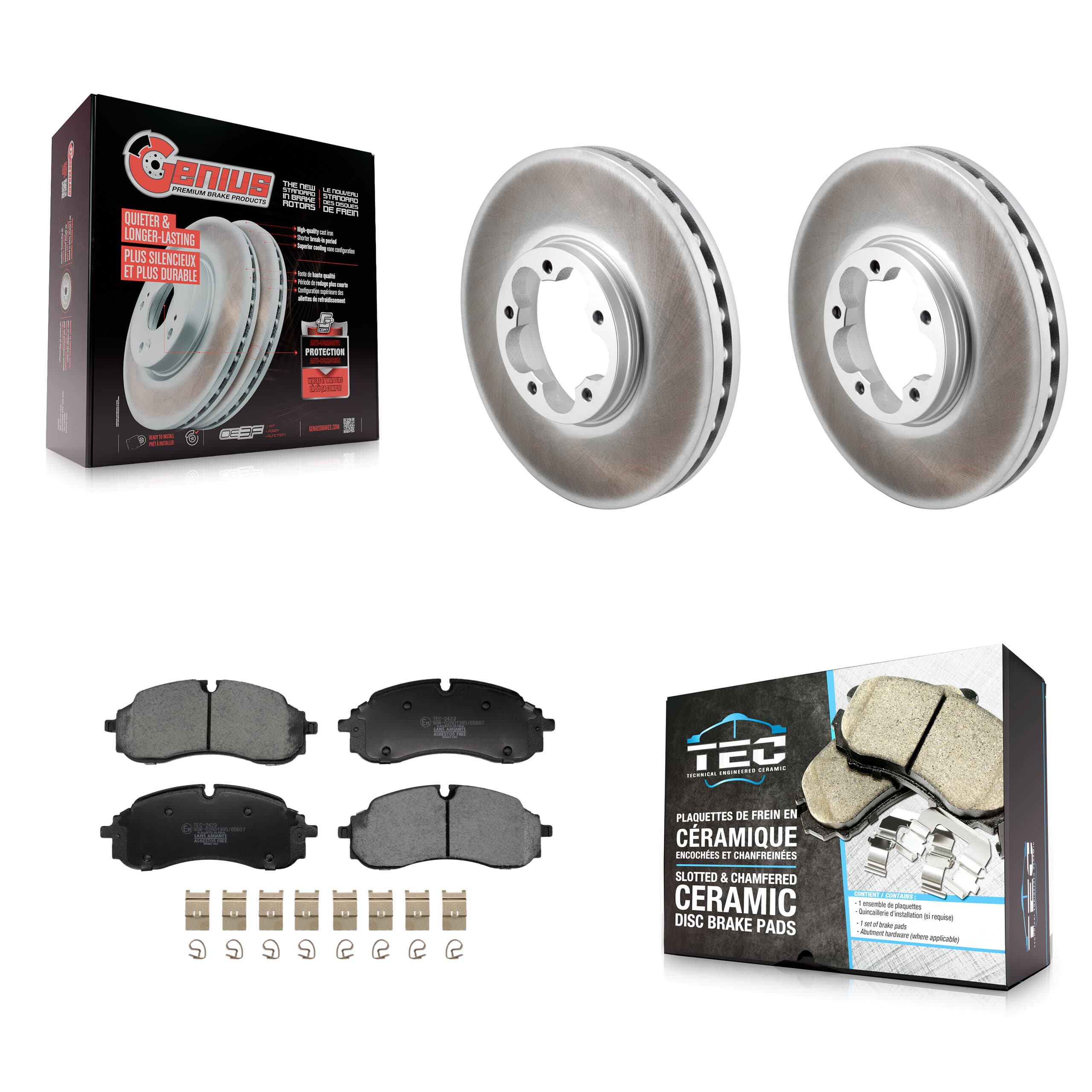 Transit Auto - KGT-103442 - Front Disc Brake Kits image 1