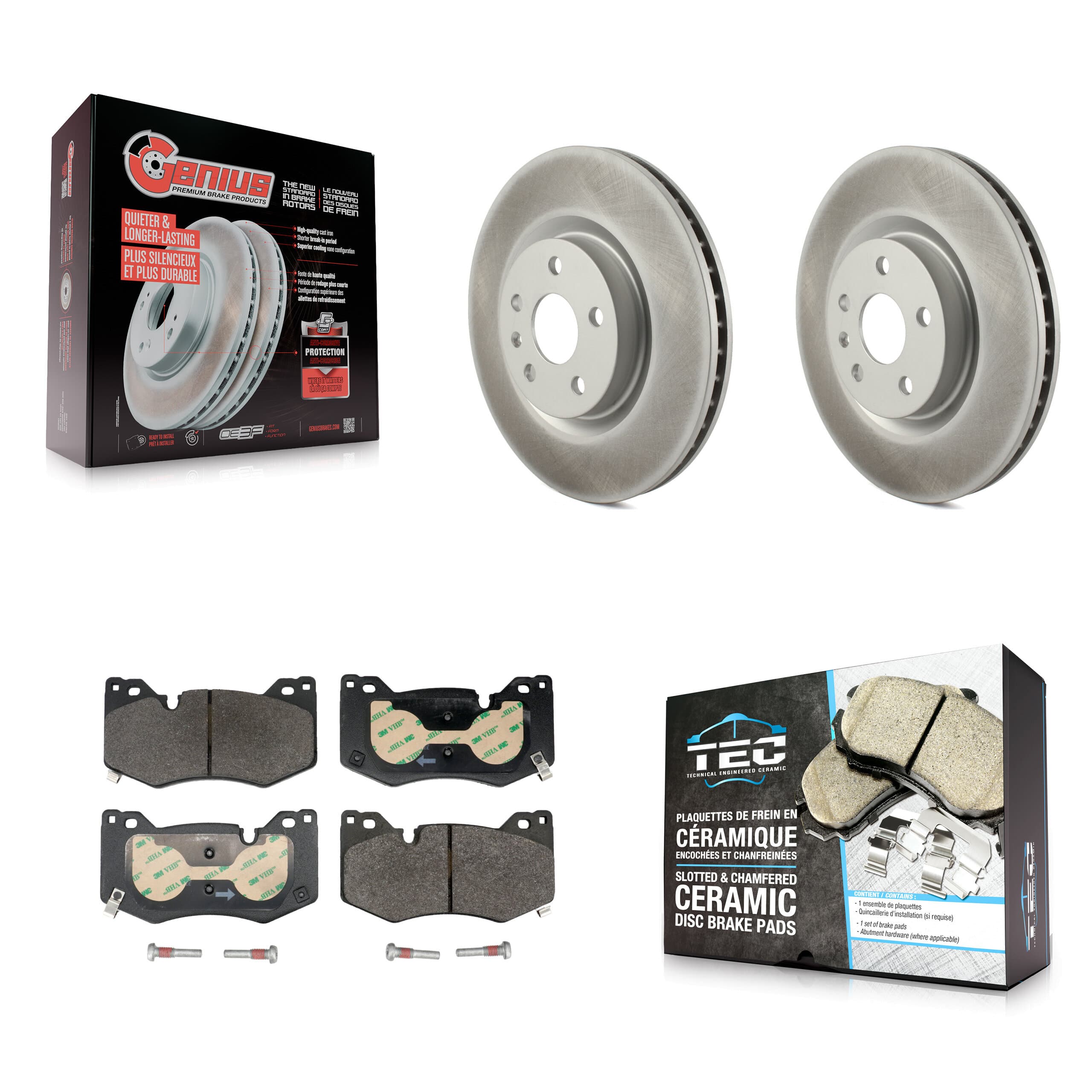 Transit Auto - KGT-103446 - Front Disc Brake Kits image 1