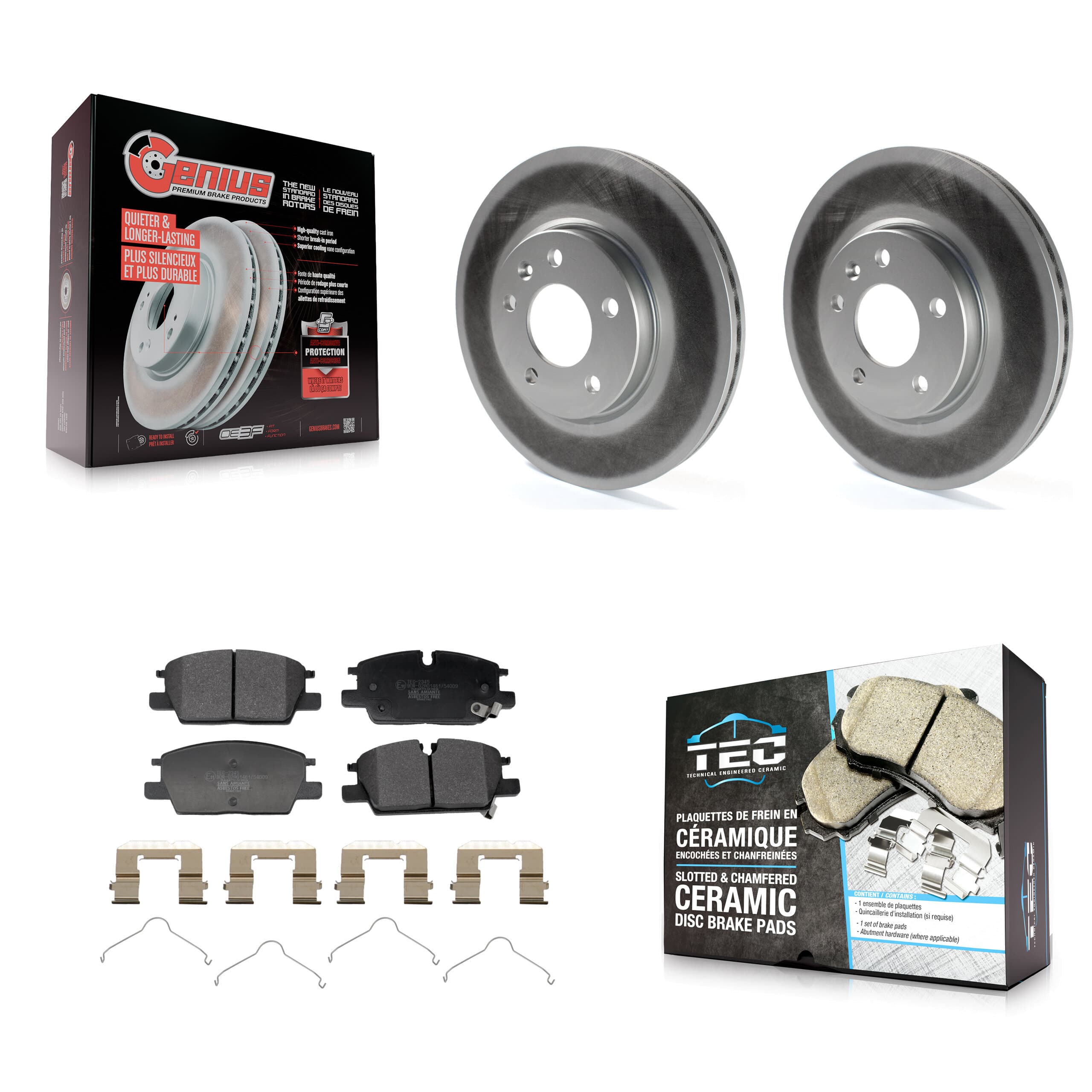 Transit Auto - KGT-103448 - Front Disc Brake Kits image 1