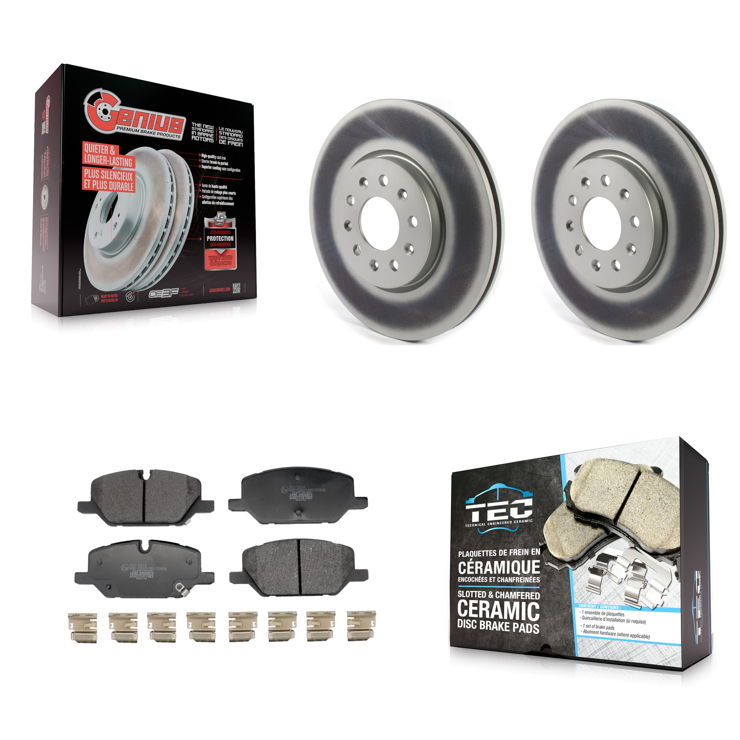 Transit Auto - KGT-103449 - Front Disc Brake Kits image 1
