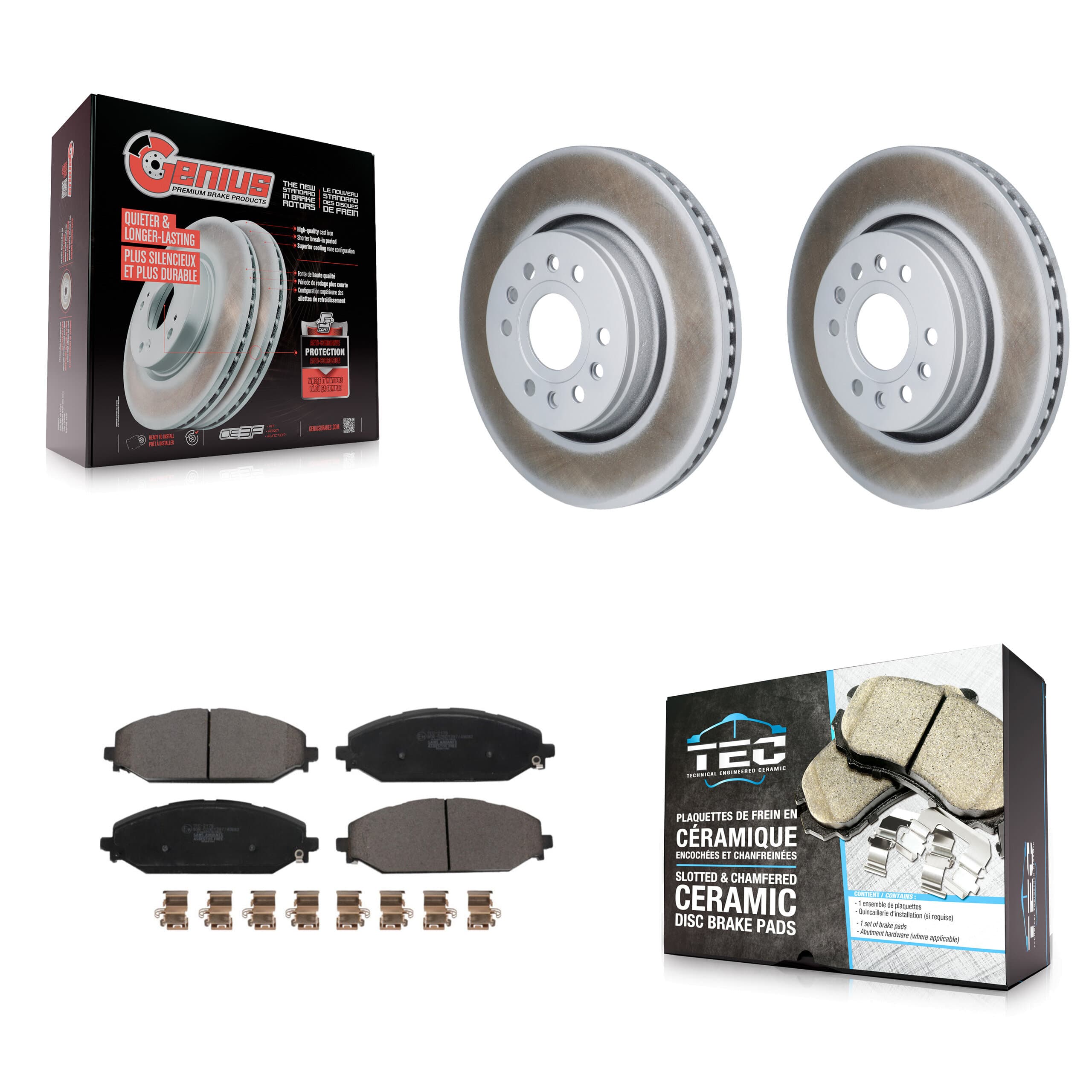 Transit Auto - KGT-103451 - Front Disc Brake Kits image 1