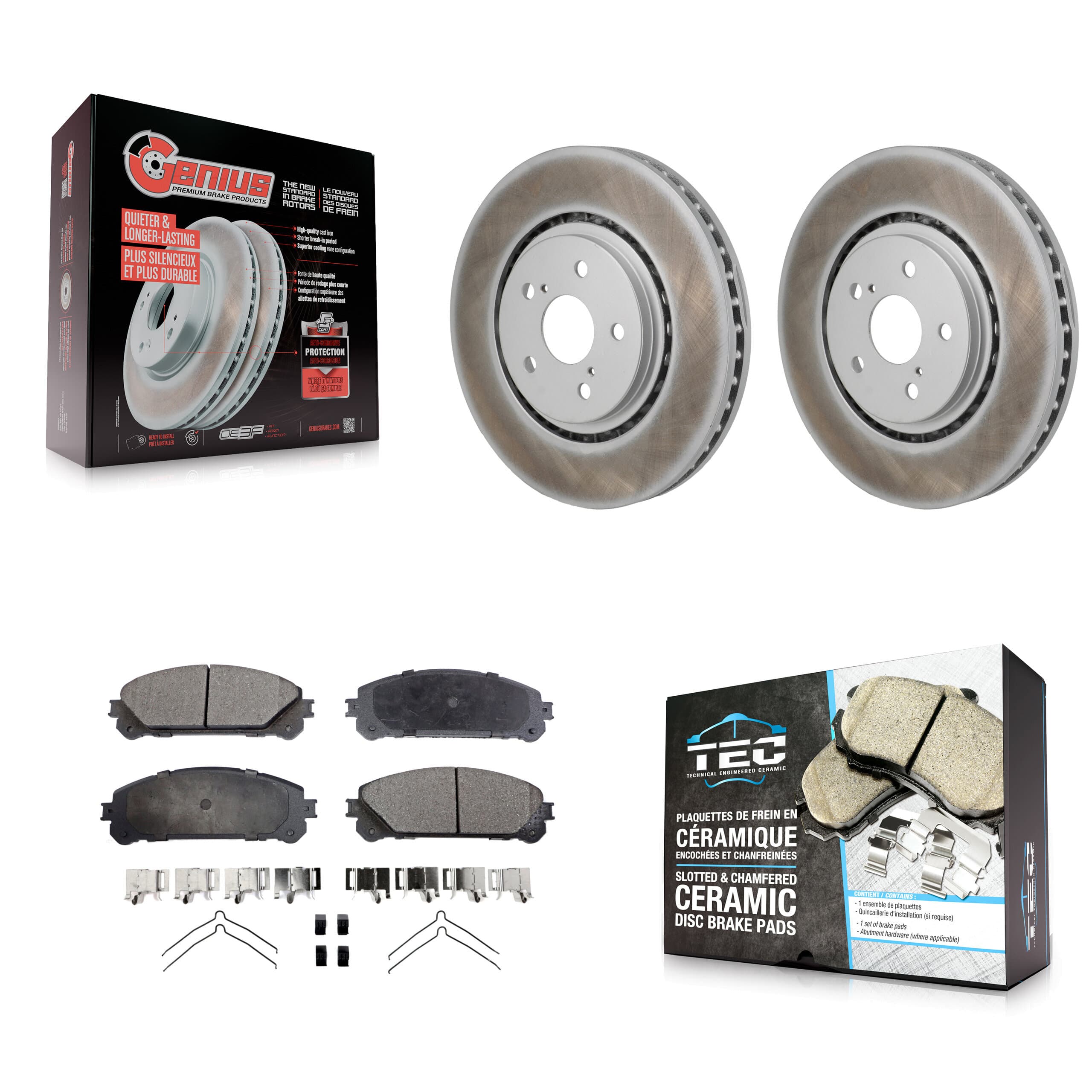 Transit Auto - KGT-103452 - Front Disc Brake Kits image 1