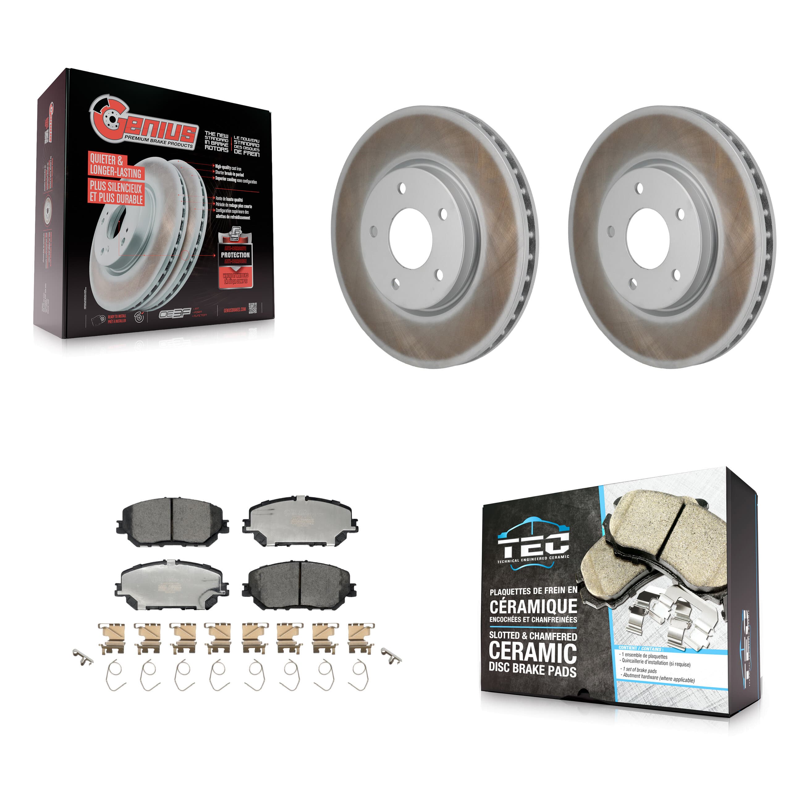 Transit Auto - KGT-103459 - Front Disc Brake Kits image 1