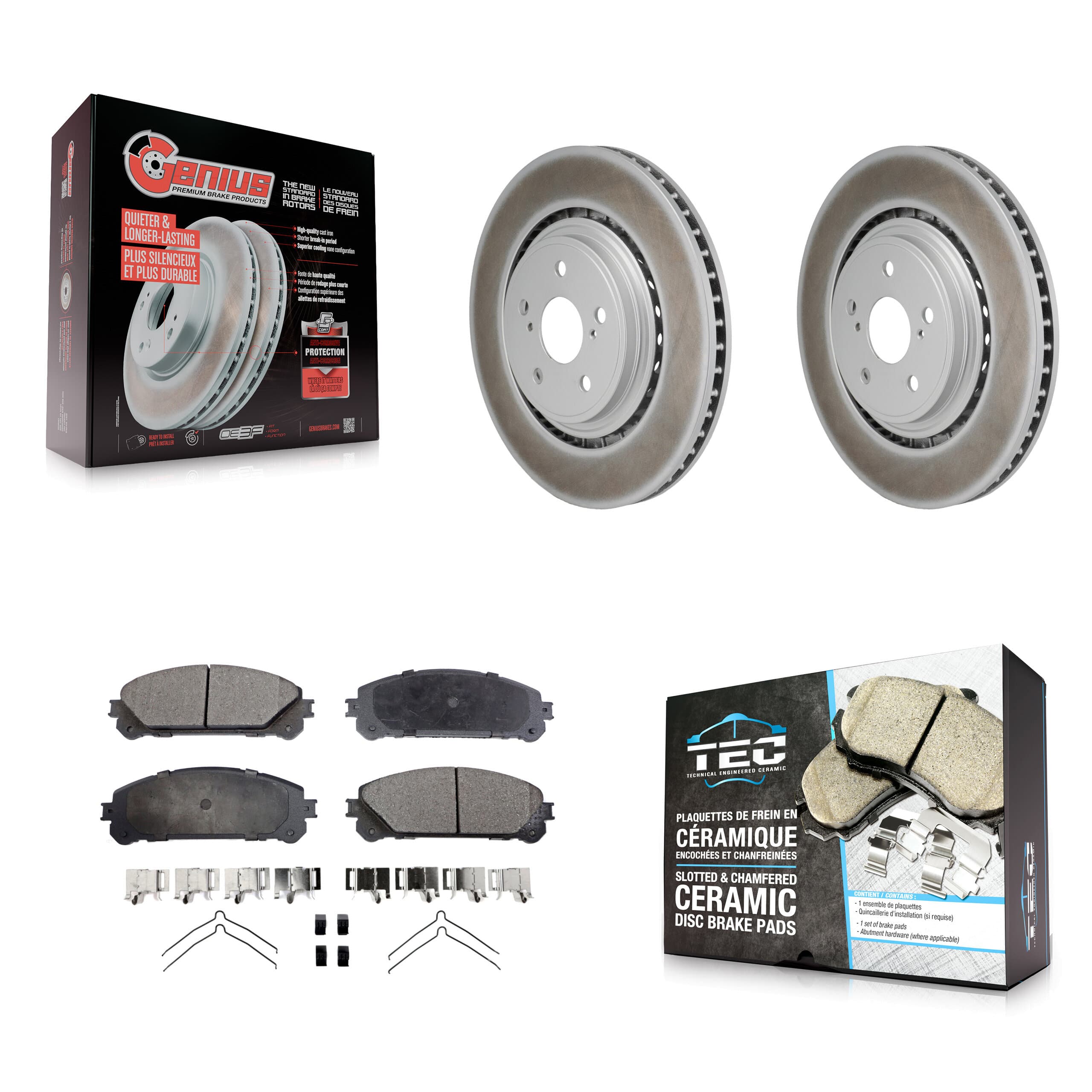 Transit Auto - KGT-103460 - Front Disc Brake Kits image 1