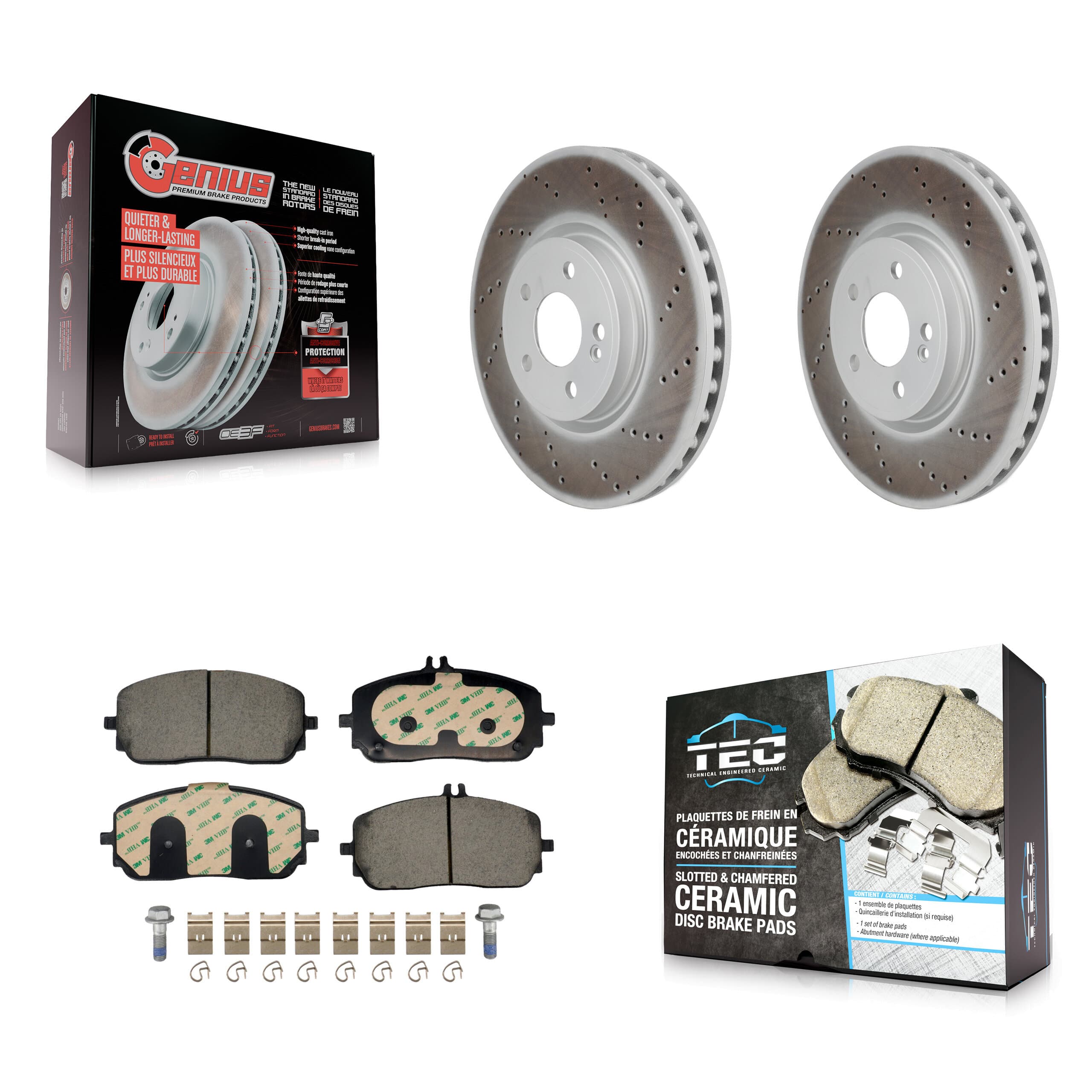 Transit Auto - KGT-103461 - Front Disc Brake Kits image 1