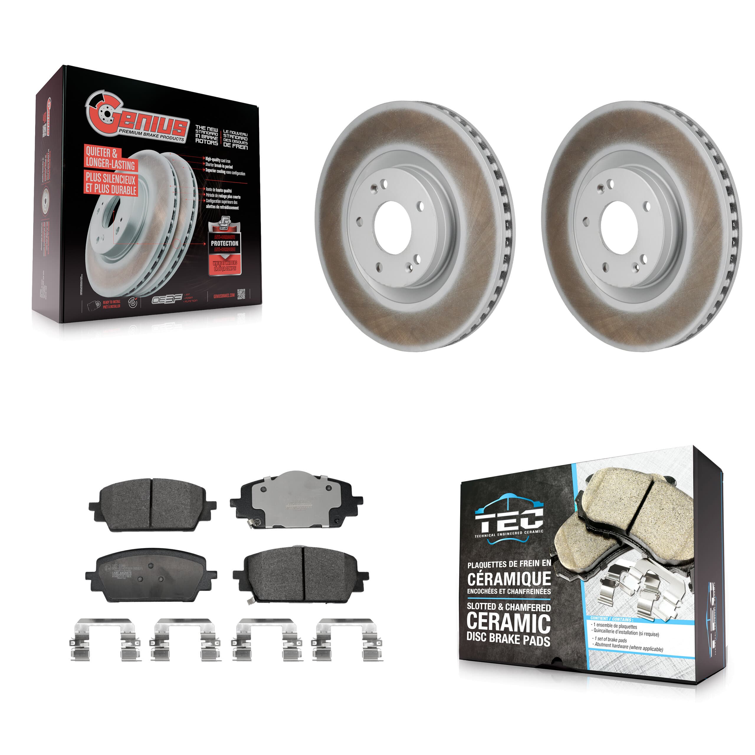 Transit Auto - KGT-103475 - Front Disc Brake Kits image 1