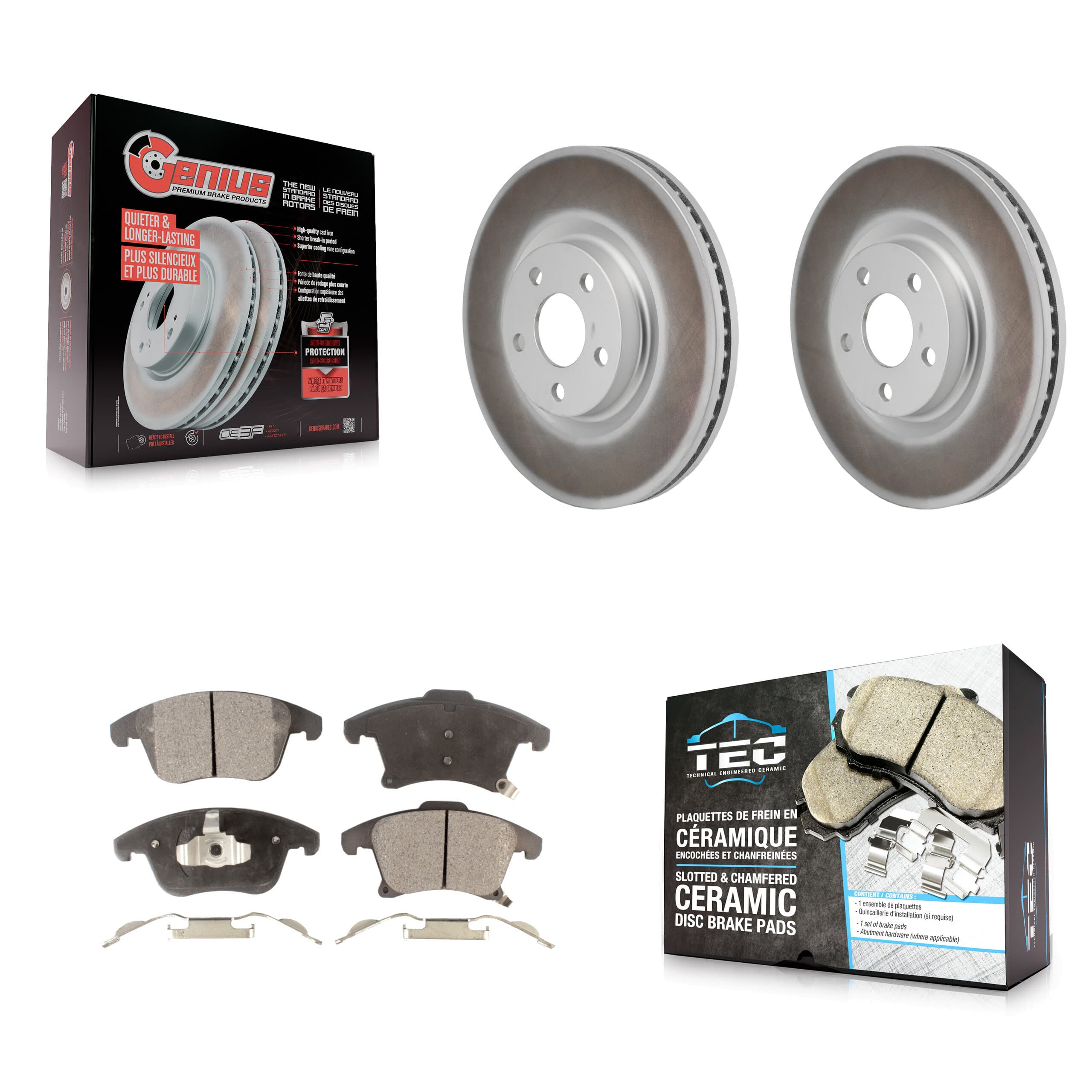 Transit Auto - KGT-103478 - Front Disc Brake Kits image 1