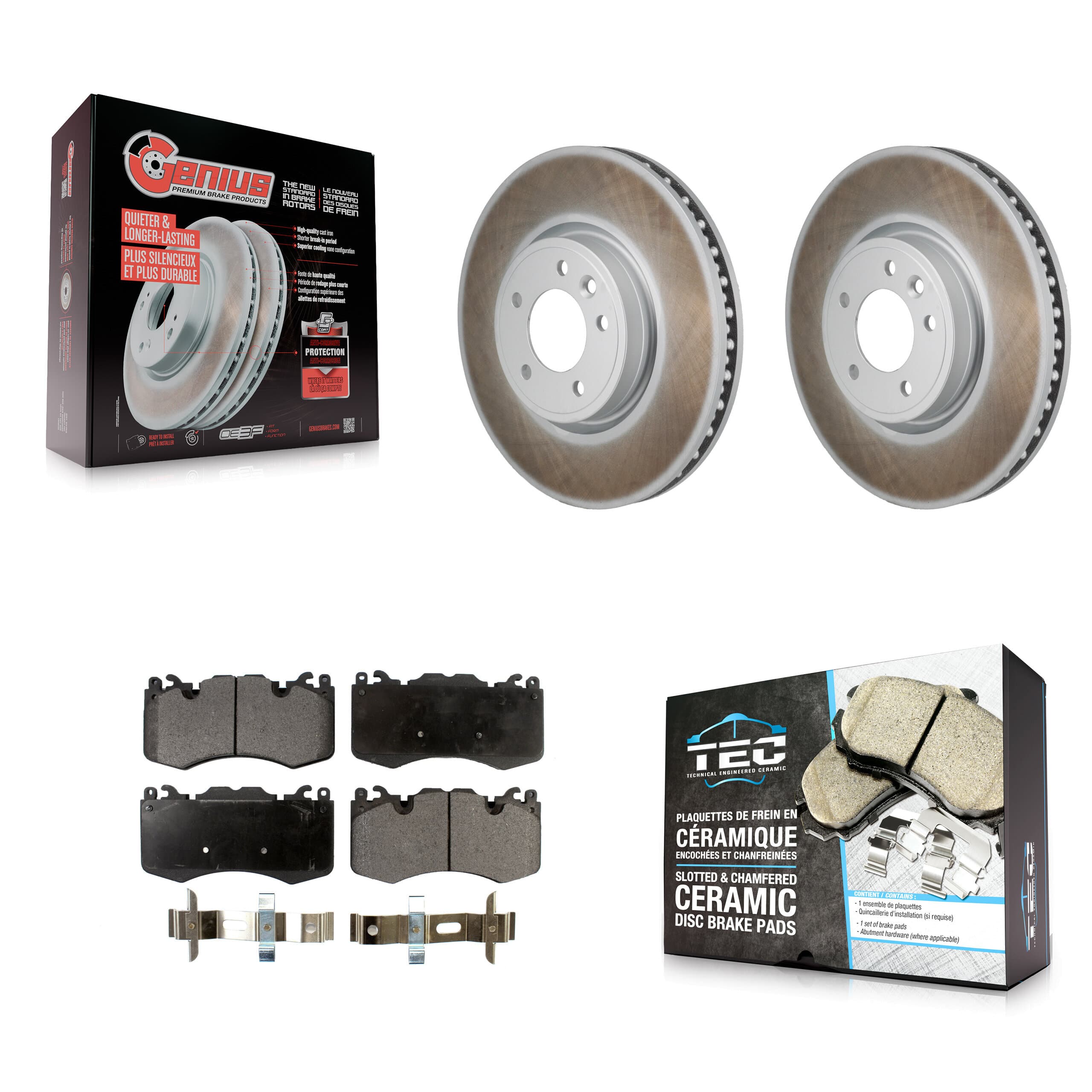 Transit Auto - KGT-103491 - Front Disc Brake Kits image 1