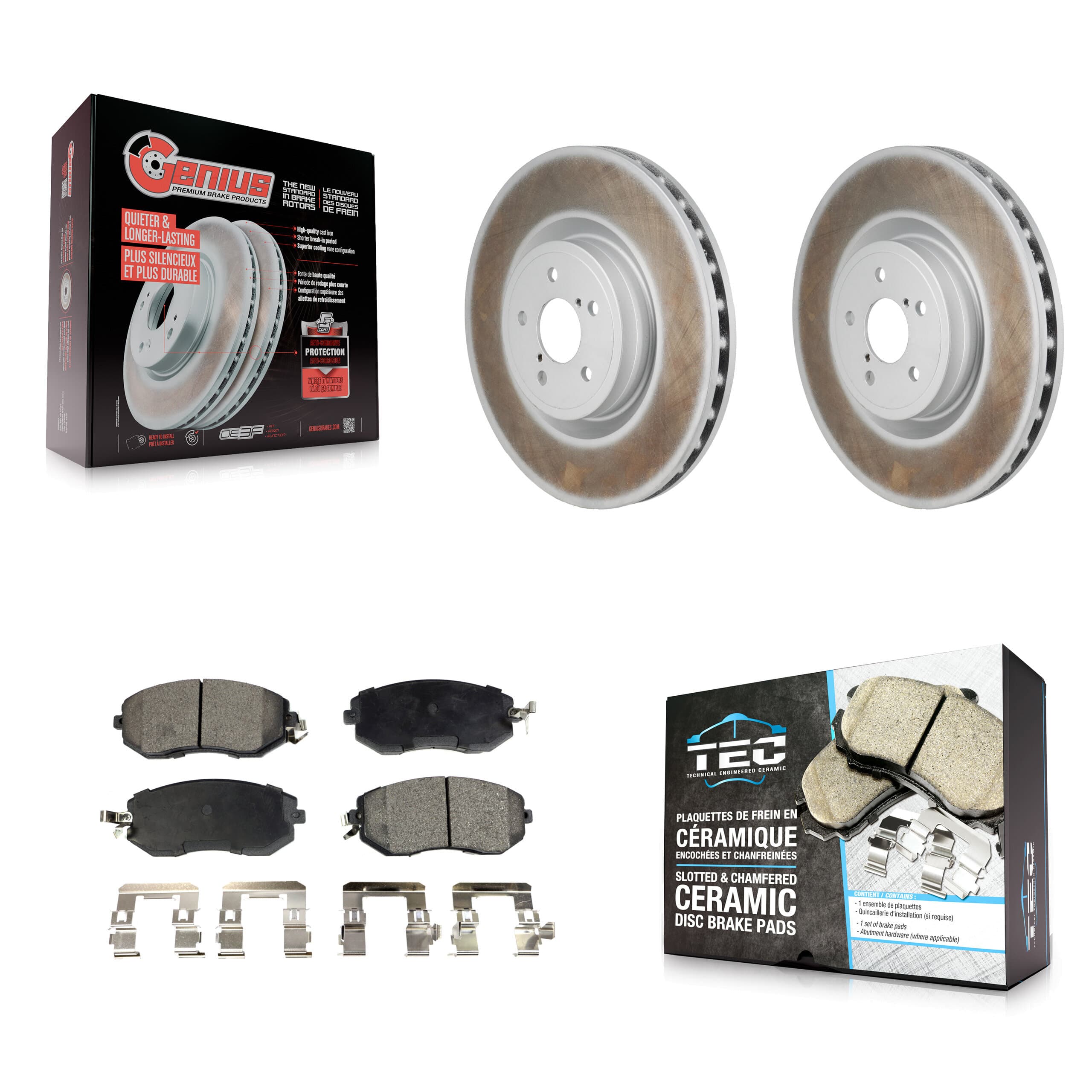 Transit Auto - KGT-103493 - Front Disc Brake Kits image 1