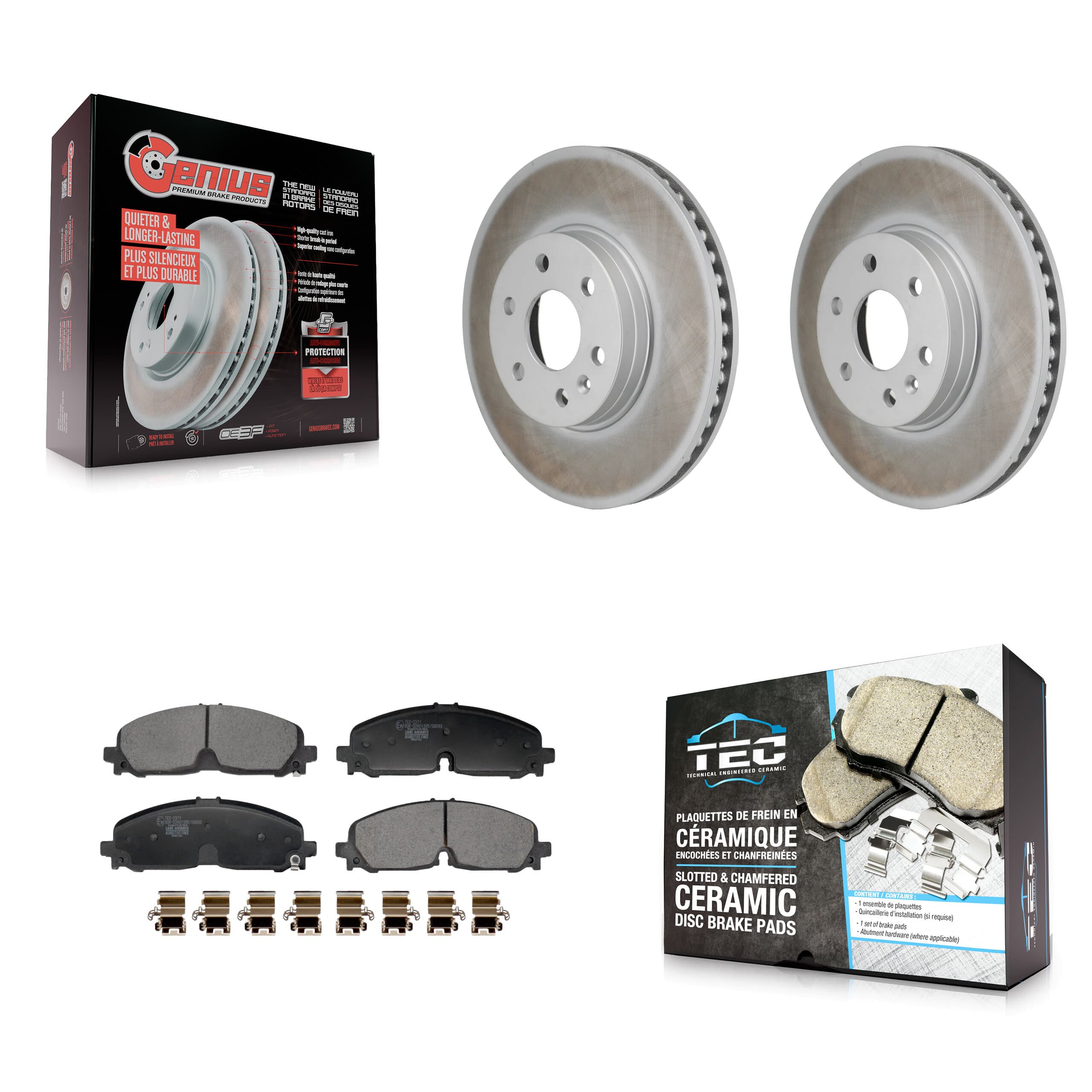 Transit Auto - KGT-103494 - Front Disc Brake Kits image 1