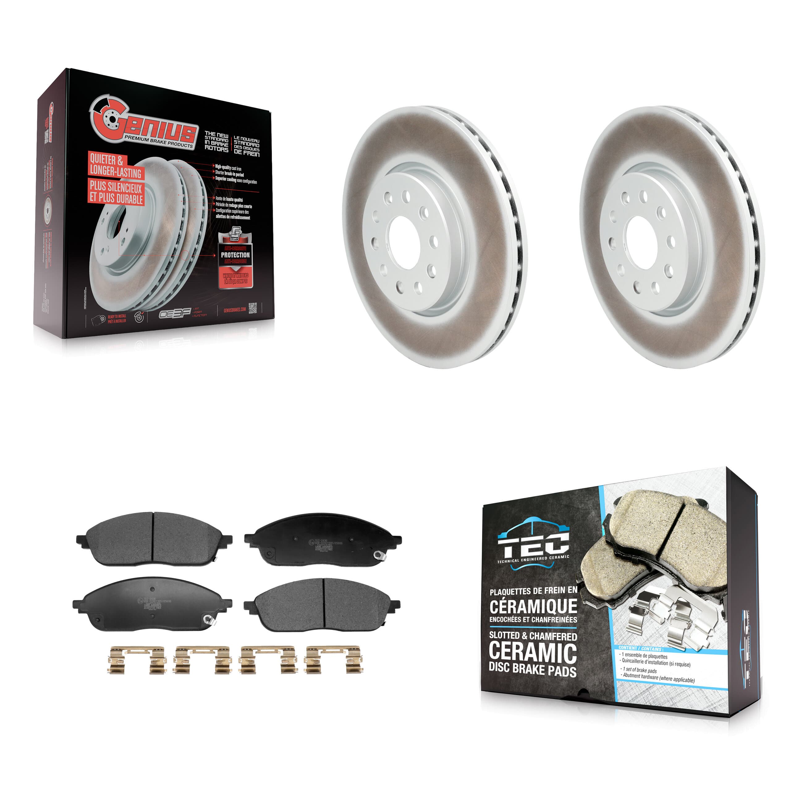 Transit Auto - KGT-103496 - Front Disc Brake Kits image 1