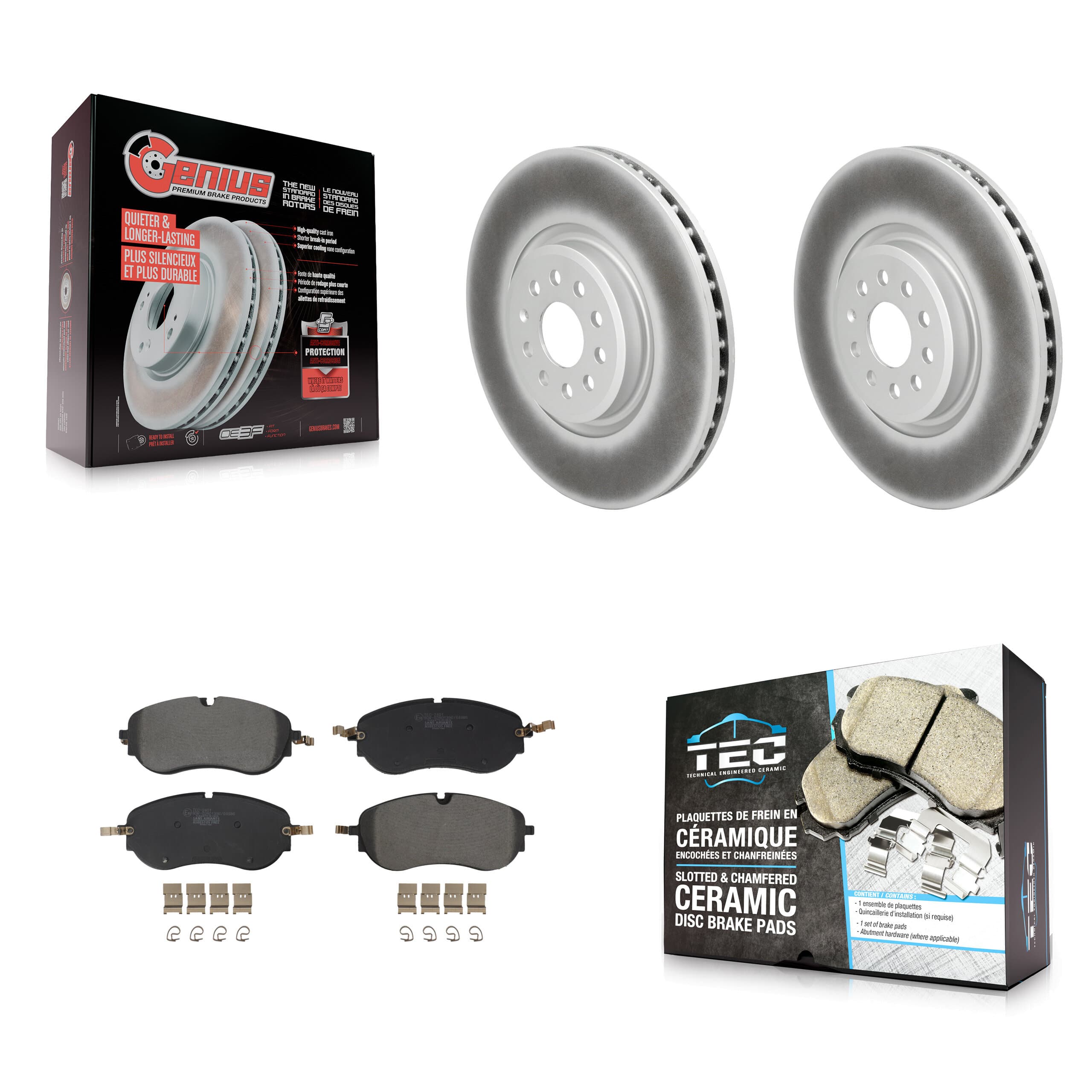 Transit Auto - KGT-103504 - Front Disc Brake Kits image 1