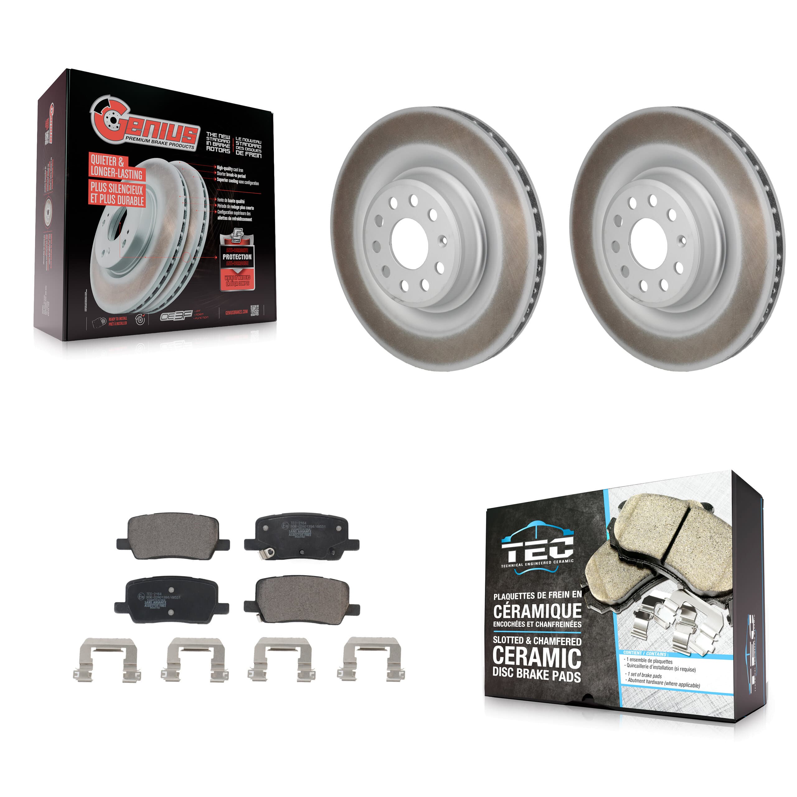 Transit Auto - KGT-103511 - Rear Disc Brake Kits image 1