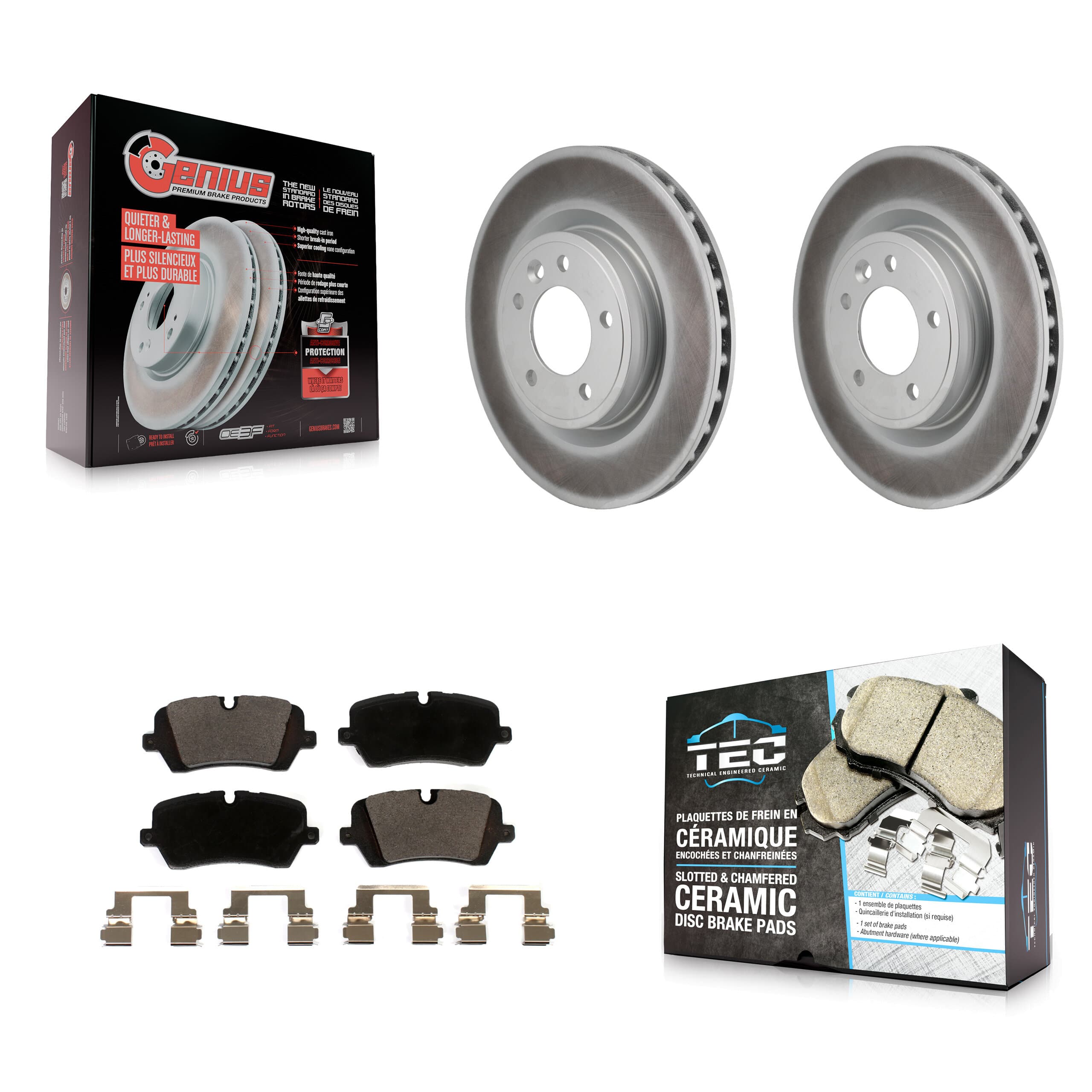 Transit Auto - KGT-103522 - Rear Disc Brake Kits image 1