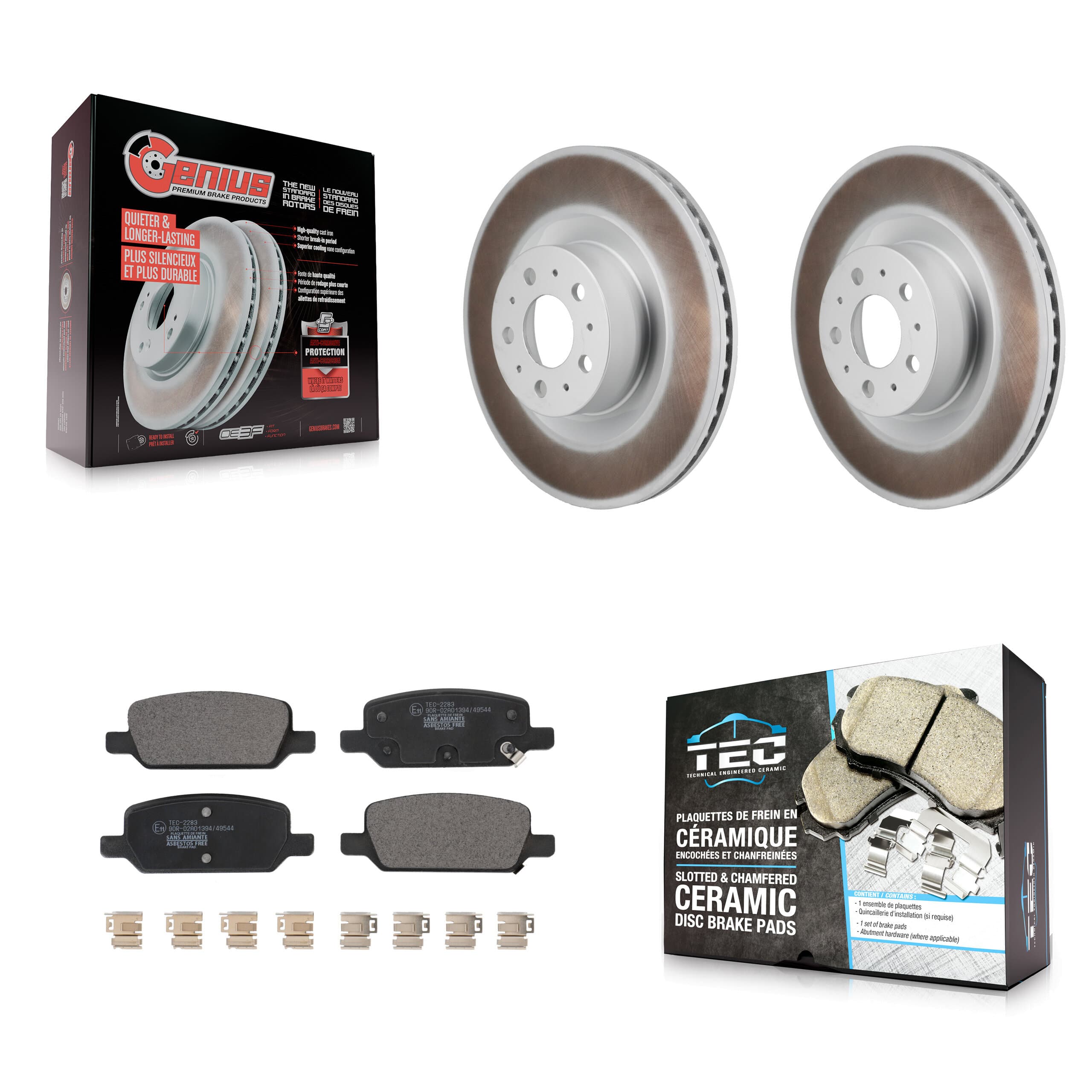 Transit Auto - KGT-103531 - Rear Disc Brake Kits image 1