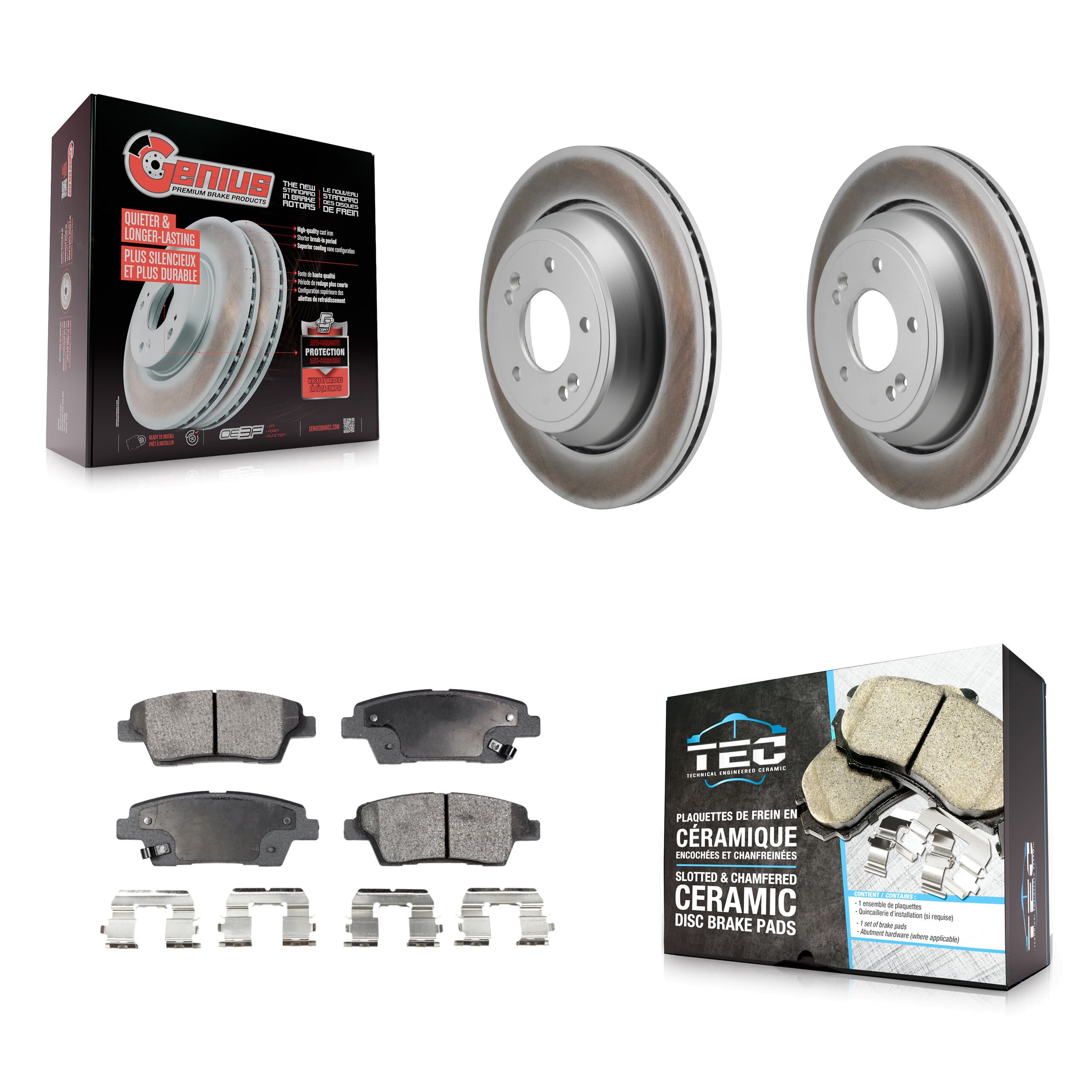 Transit Auto - KGT-103560 - Rear Disc Brake Kits image 1