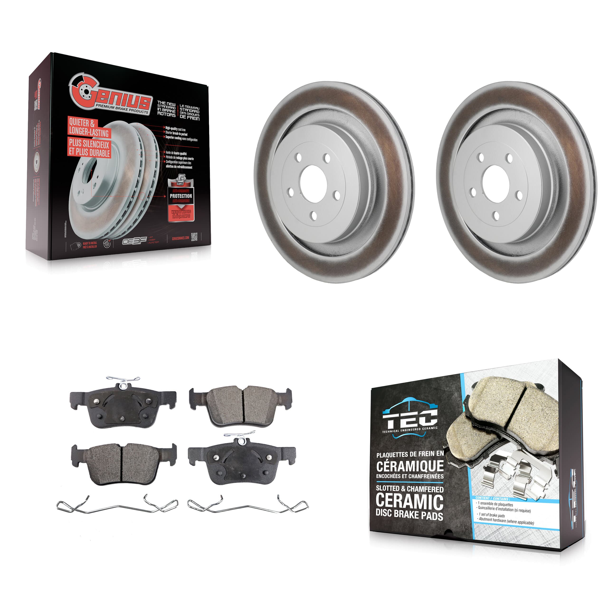 Transit Auto - KGT-103562 - Rear Disc Brake Kits image 1