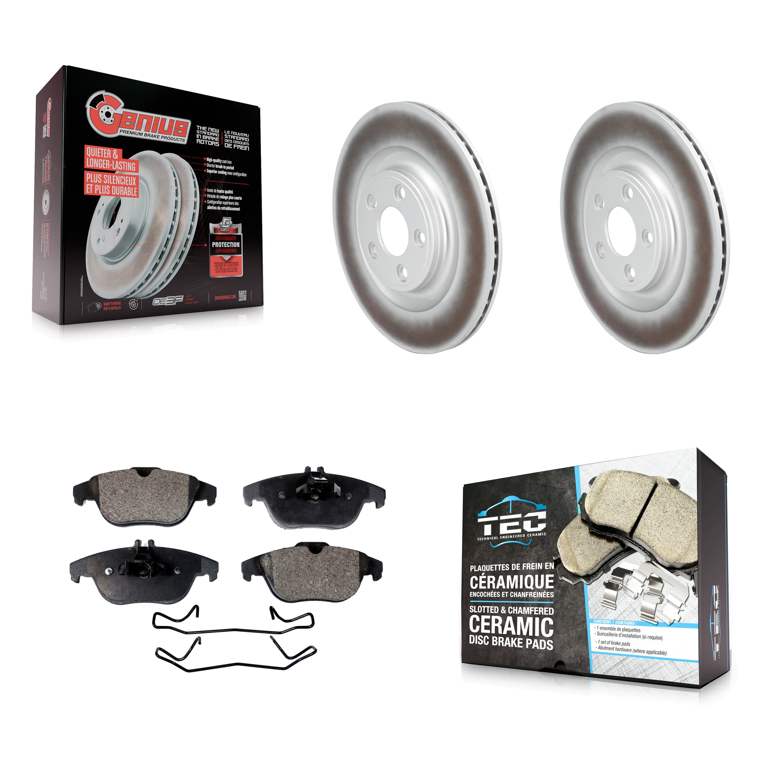 Transit Auto - KGT-103566 - Rear Disc Brake Kits image 1