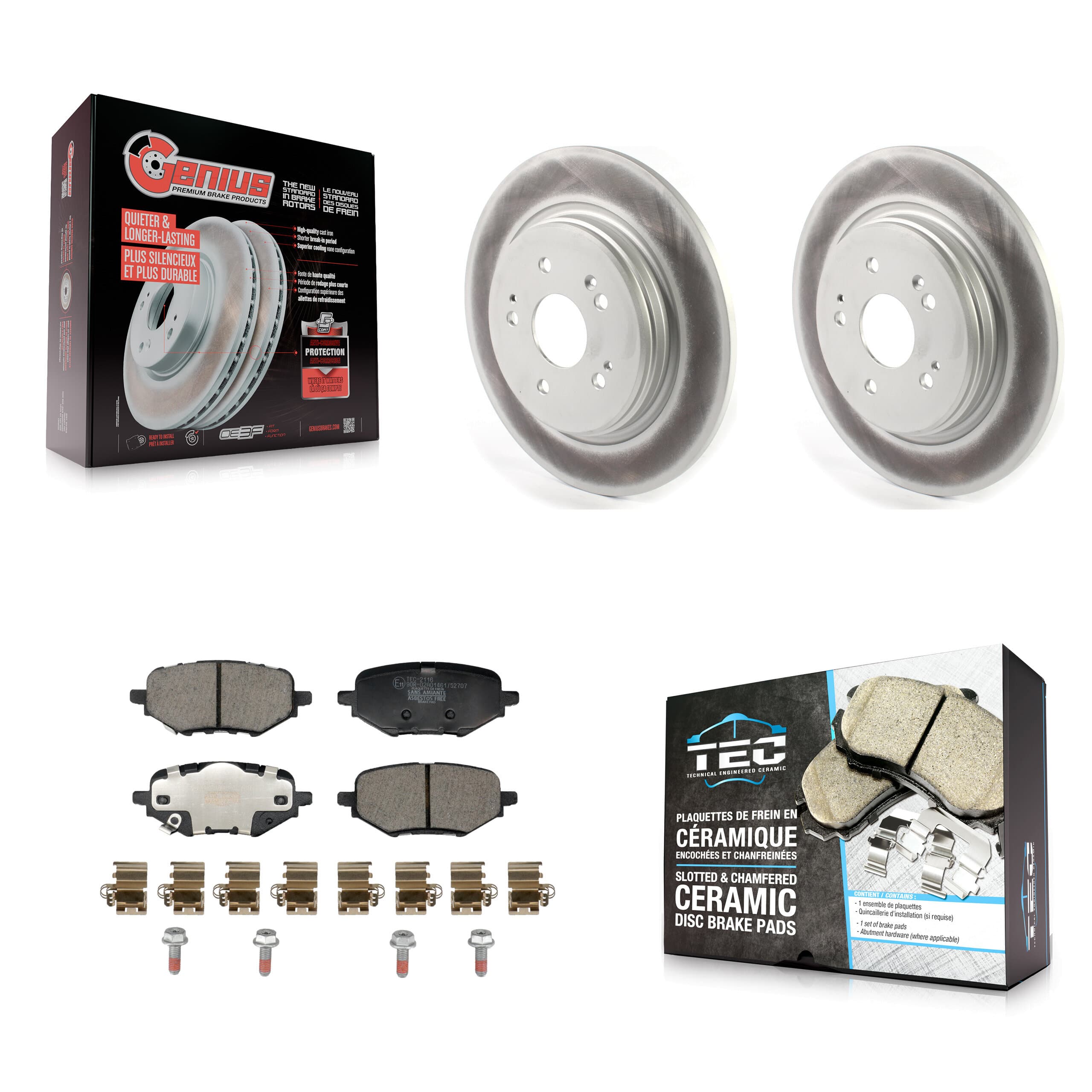 Transit Auto - KGT-103567 - Rear Disc Brake Kits image 1