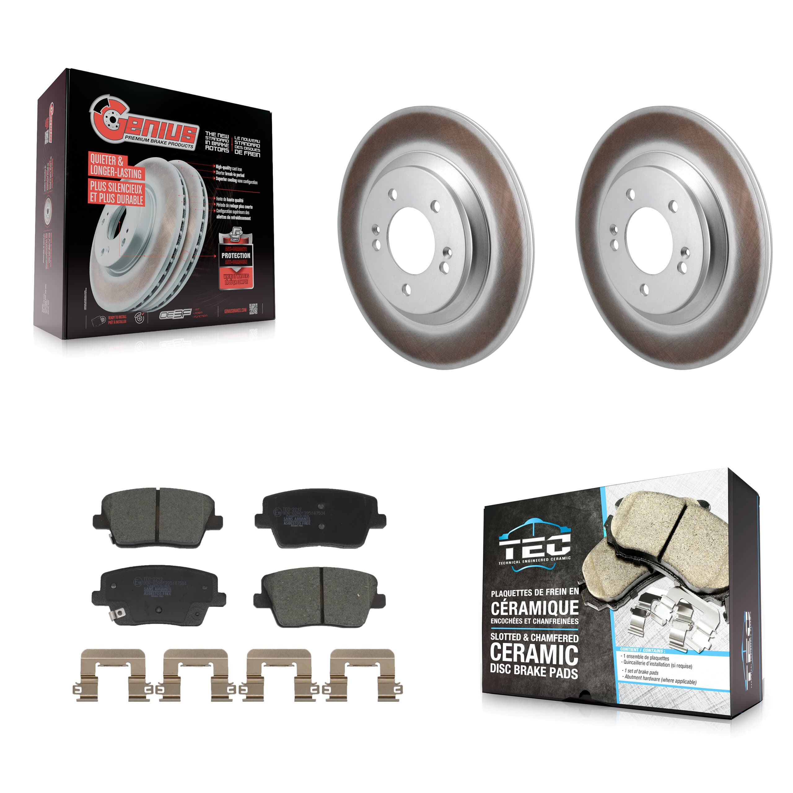 Transit Auto - KGT-103569 - Rear Disc Brake Kits image 1