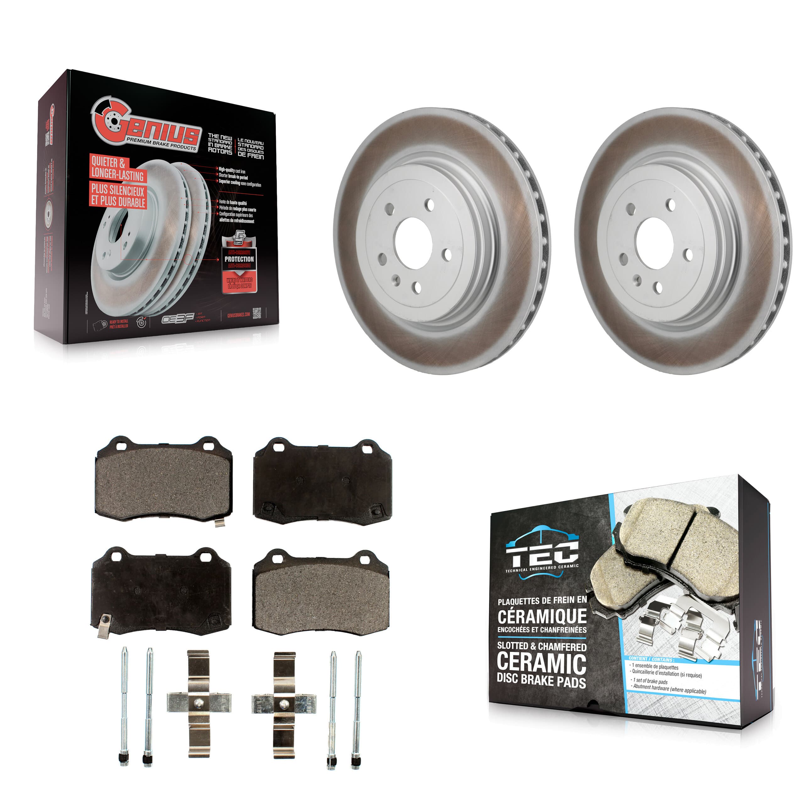 Transit Auto - KGT-103575 - Rear Disc Brake Kits image 1