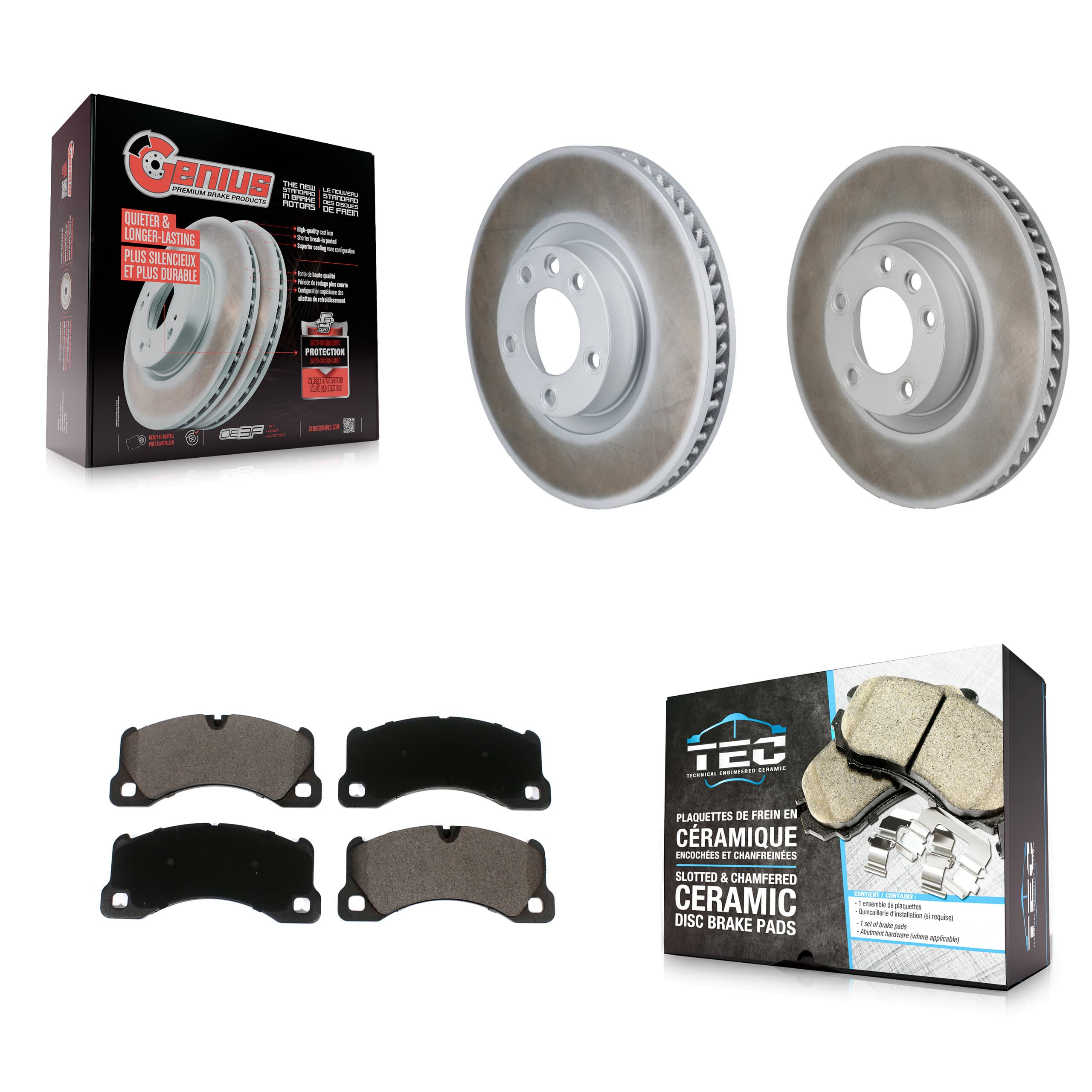 Transit Auto - KGT-103614 - Front Disc Brake Kits image 1