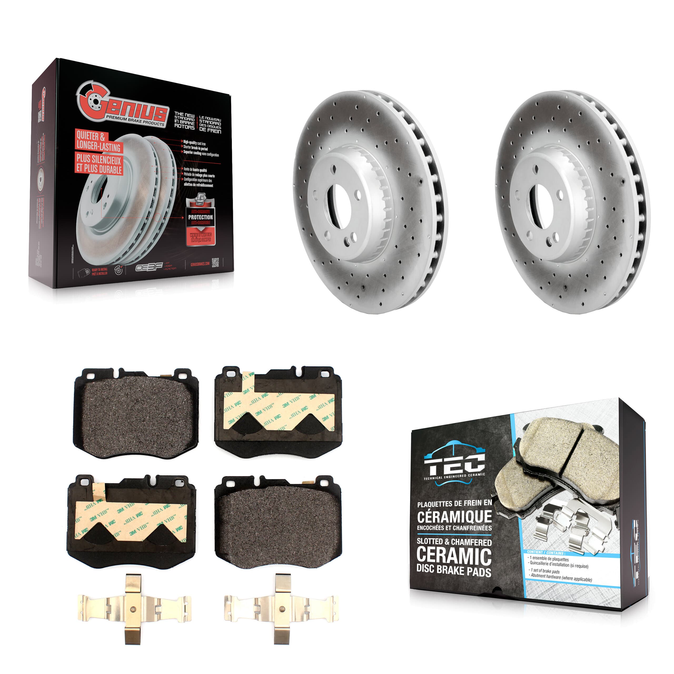 Transit Auto - KGT-104307 - Front Disc Brake Kits image 1