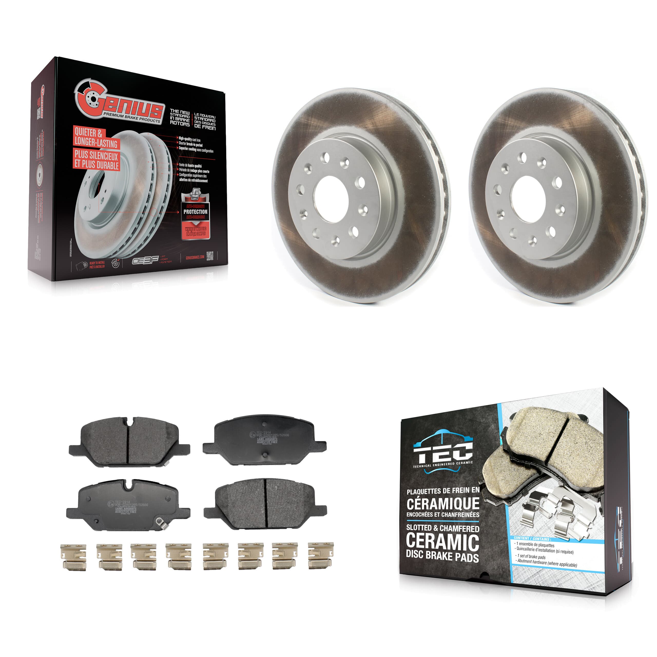 Transit Auto - KGT-104310 - Front Disc Brake Kits image 1