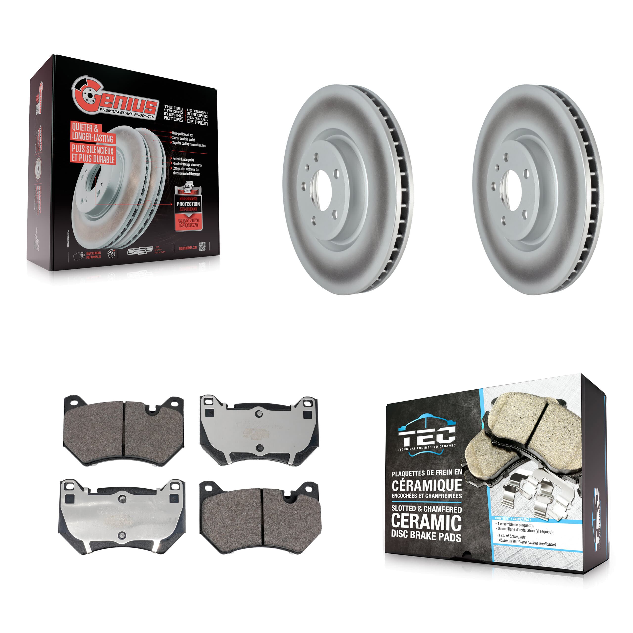 Transit Auto - KGT-104312 - Front Disc Brake Kits image 1