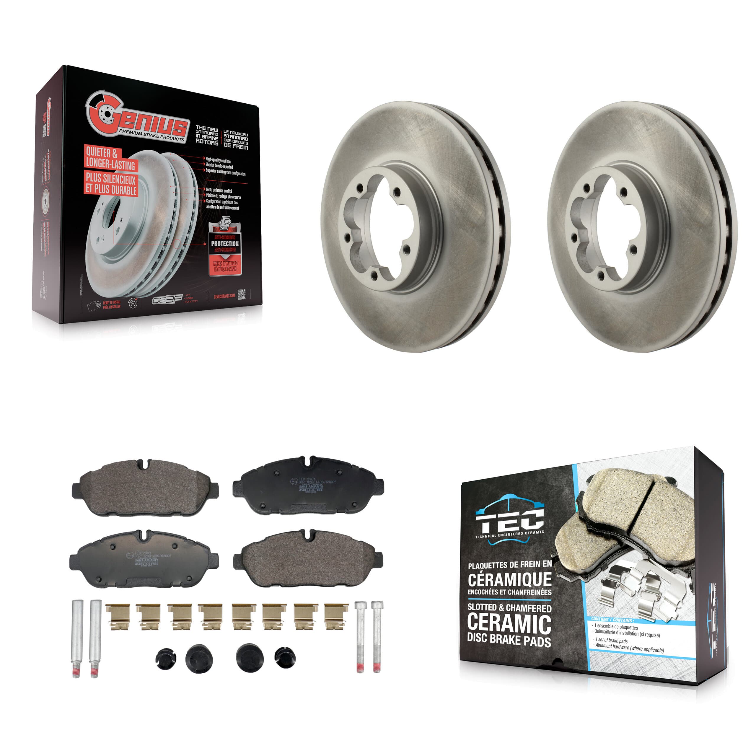 Transit Auto - KGT-104314 - Front Disc Brake Kits image 1