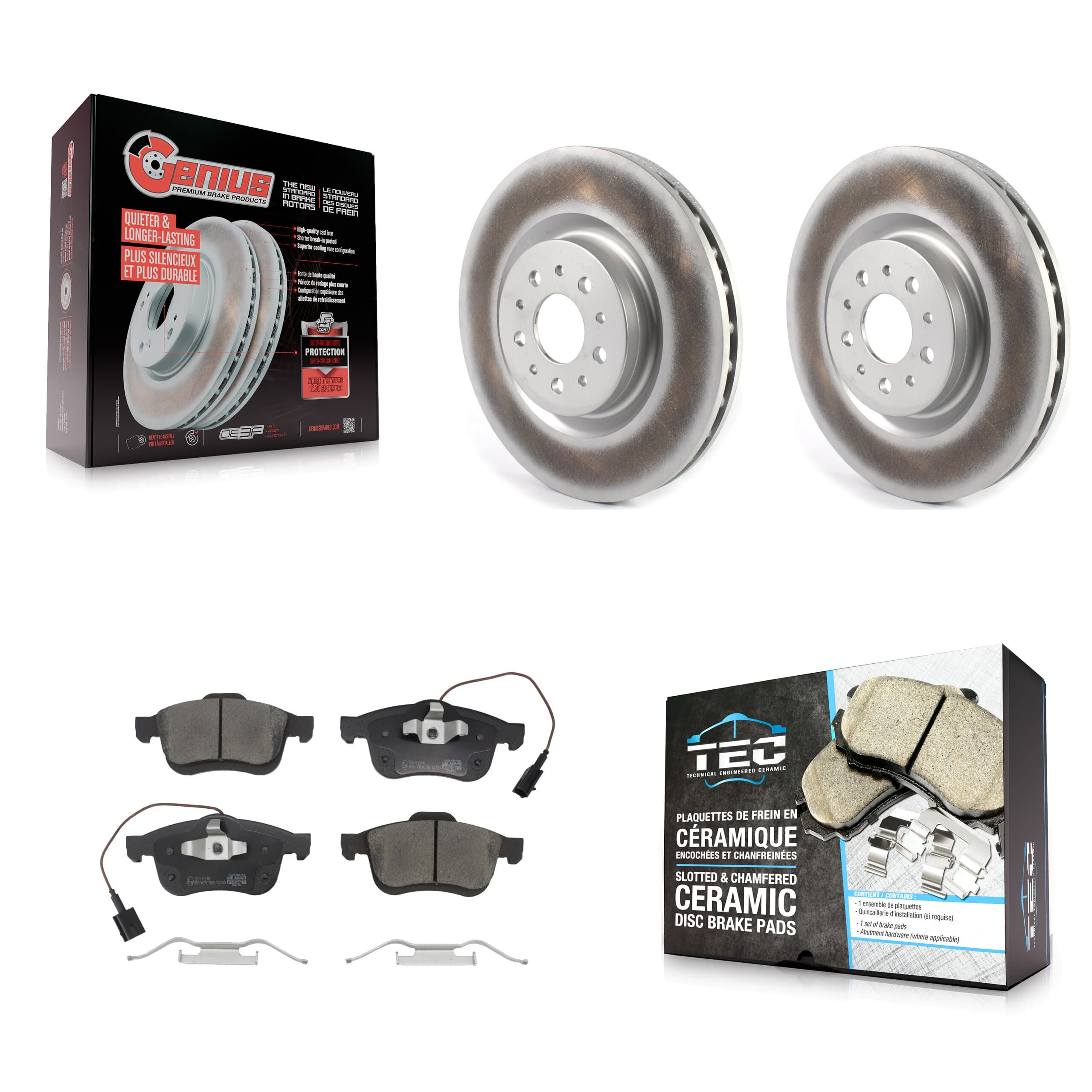 Transit Auto - KGT-104321 - Front Disc Brake Kits image 1