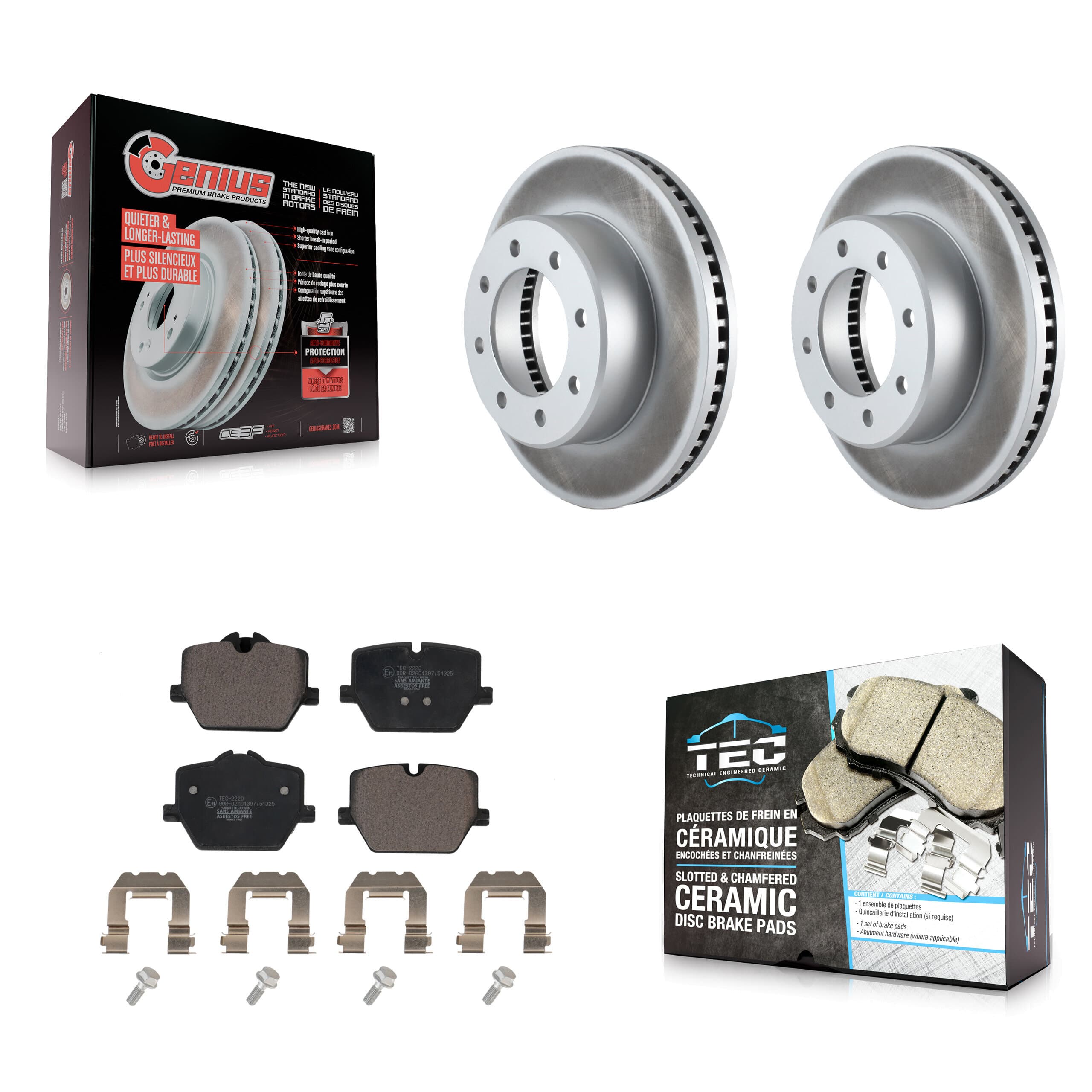 Transit Auto - KGT-104324 - Front Disc Brake Kits image 1