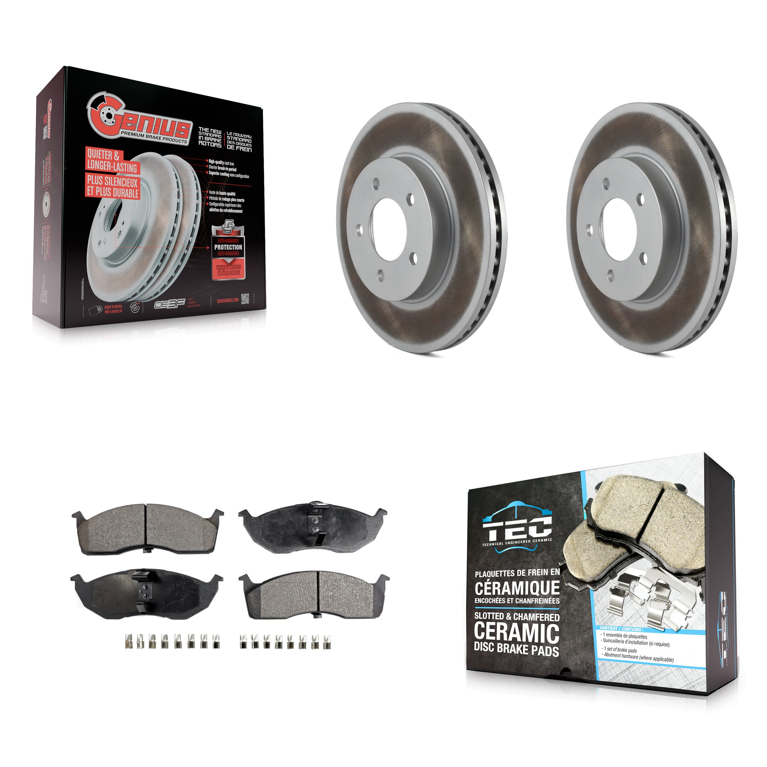 Transit Auto - KGT-104326 - Front Disc Brake Kits image 1