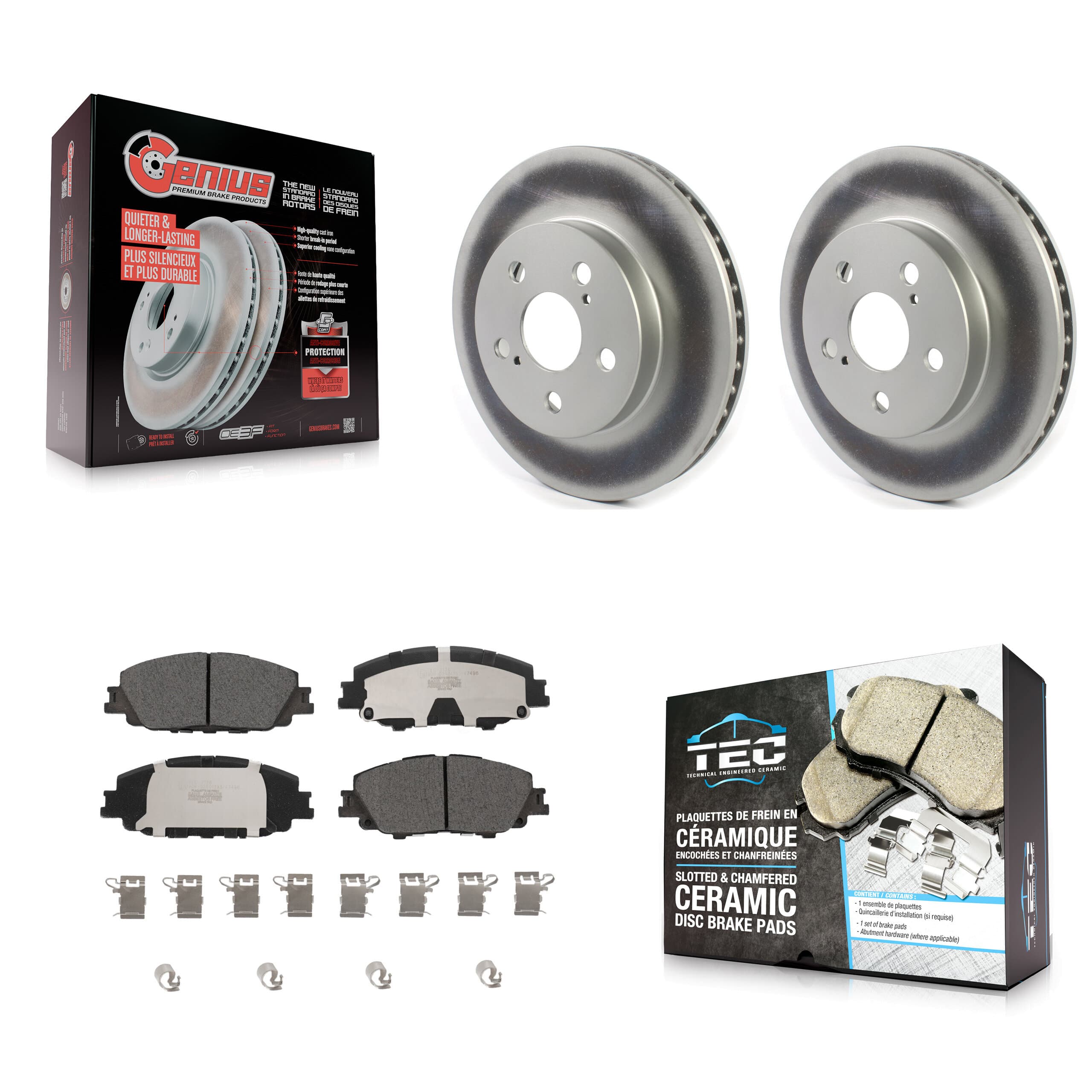 Transit Auto - KGT-104331 - Front Disc Brake Kits image 1