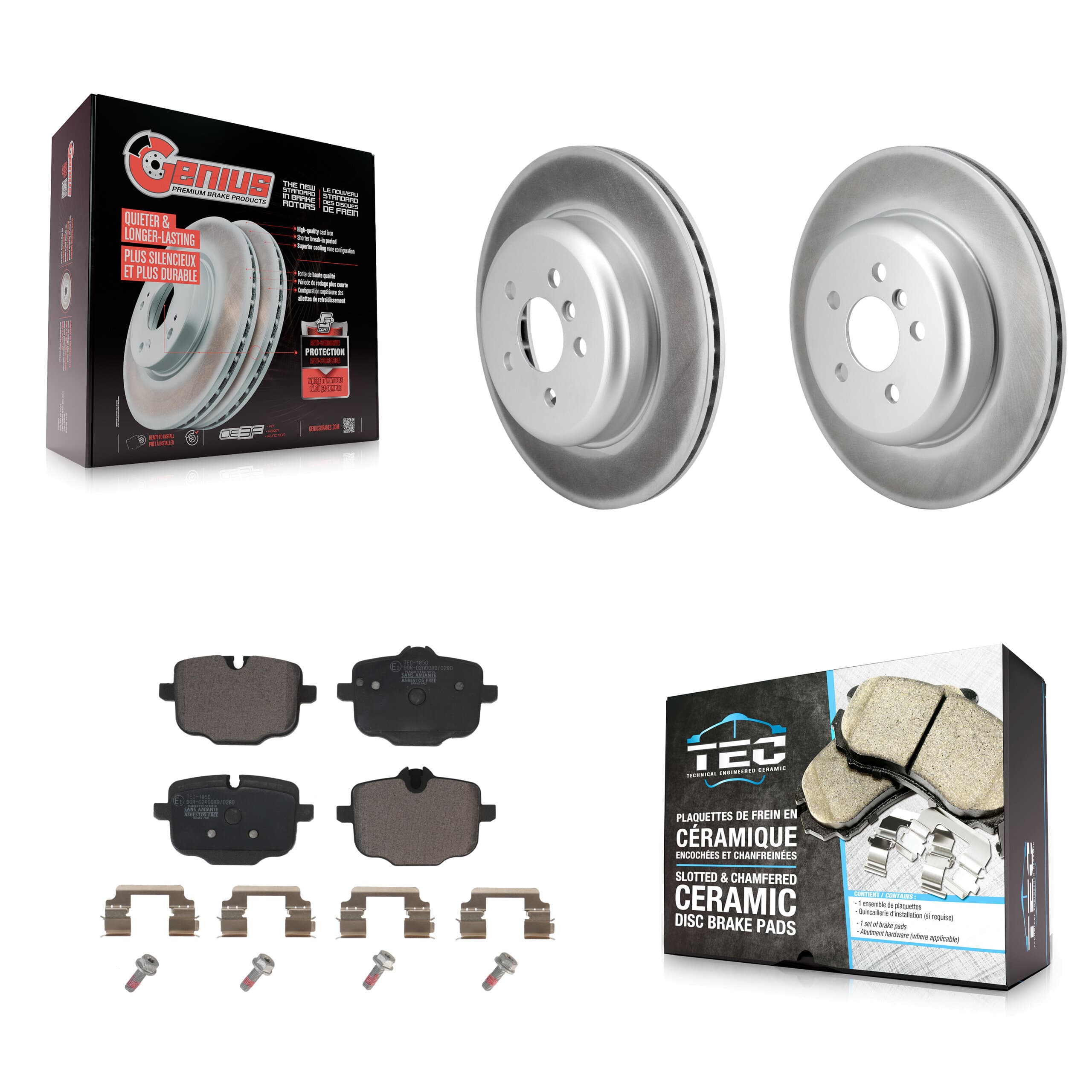 Transit Auto - KGT-104408 - Rear Disc Brake Kits image 1