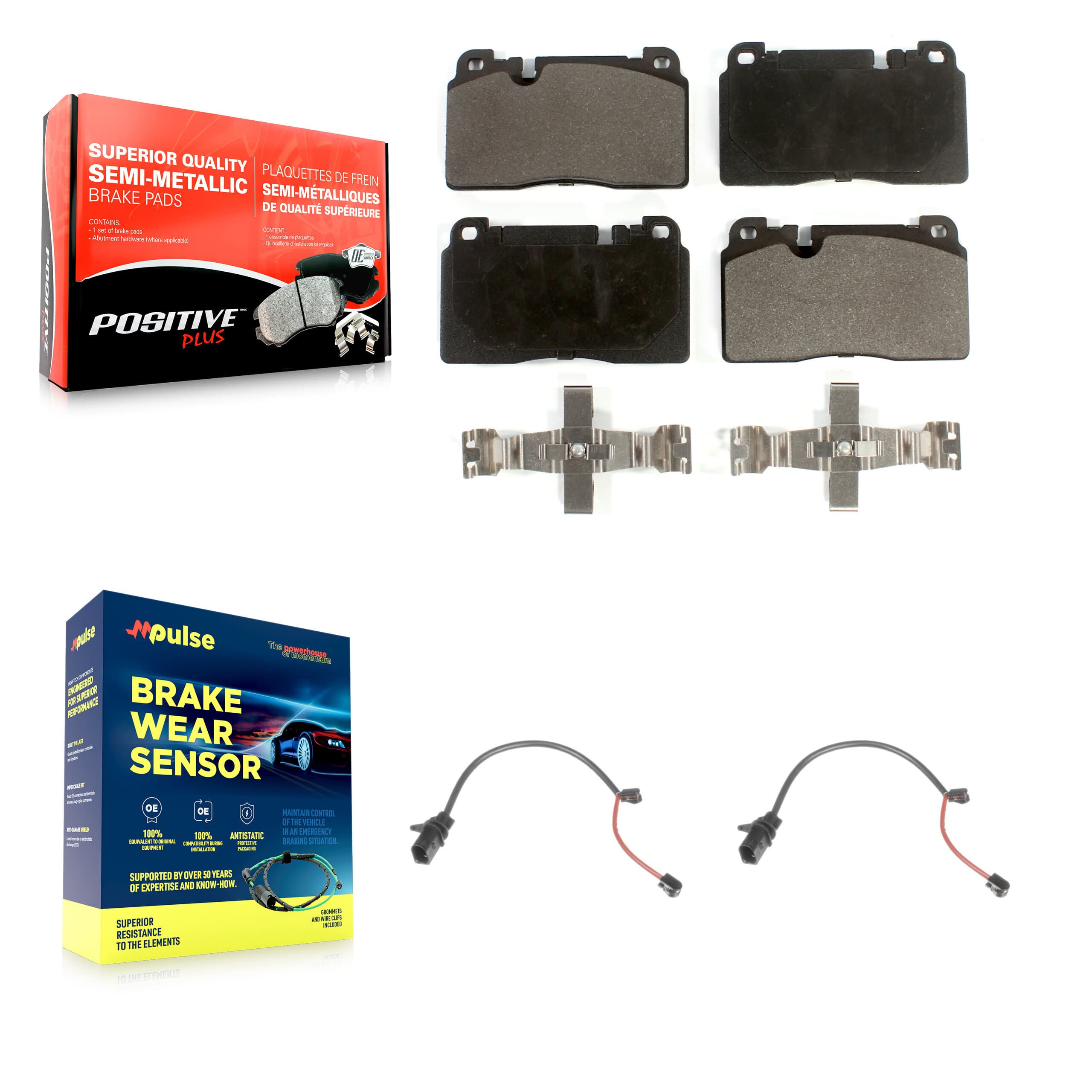 Positive Plus - KPW-100794 - Front Disc Brake Pad Kits image 1