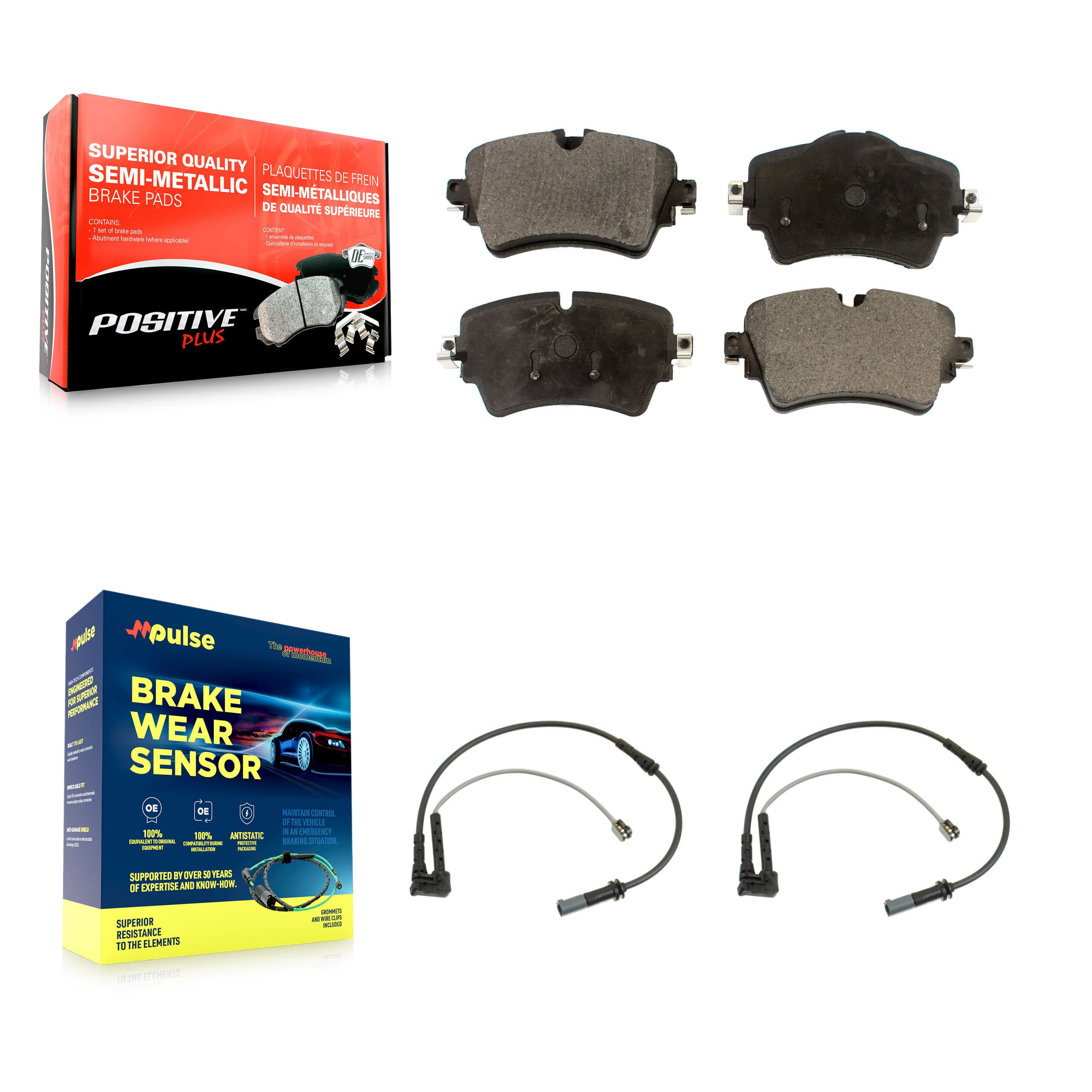 Positive Plus - KPW-100803 - Front Disc Brake Pad Kits image 1