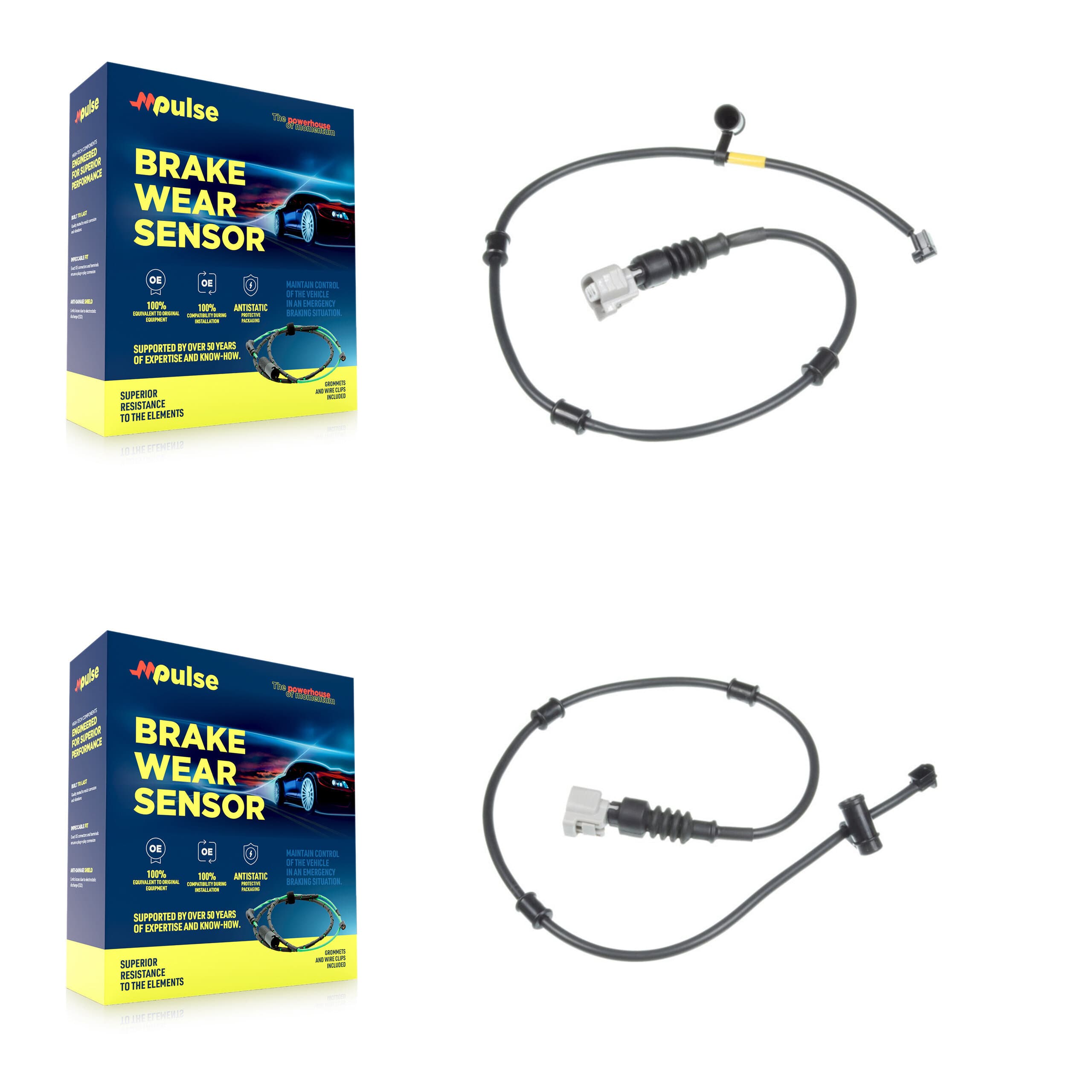 Mpulse - KSE-100469 - Rear Disc Brake Pad Wear Sensor Kits image 1