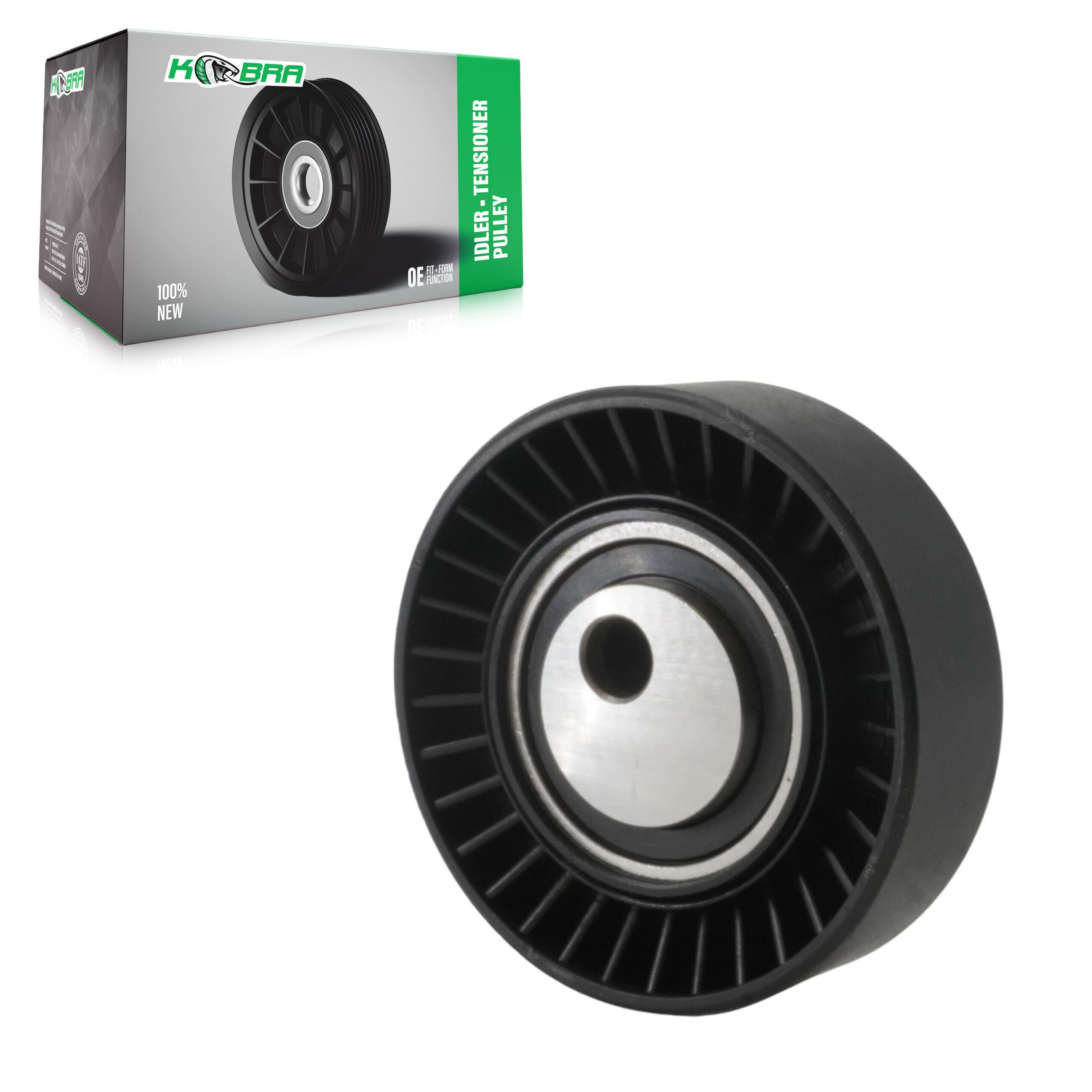 Kobra - KTP-89089 - Alternator, Water Pump and Power Steering Accessory Drive Belt Idler Pulley image 1