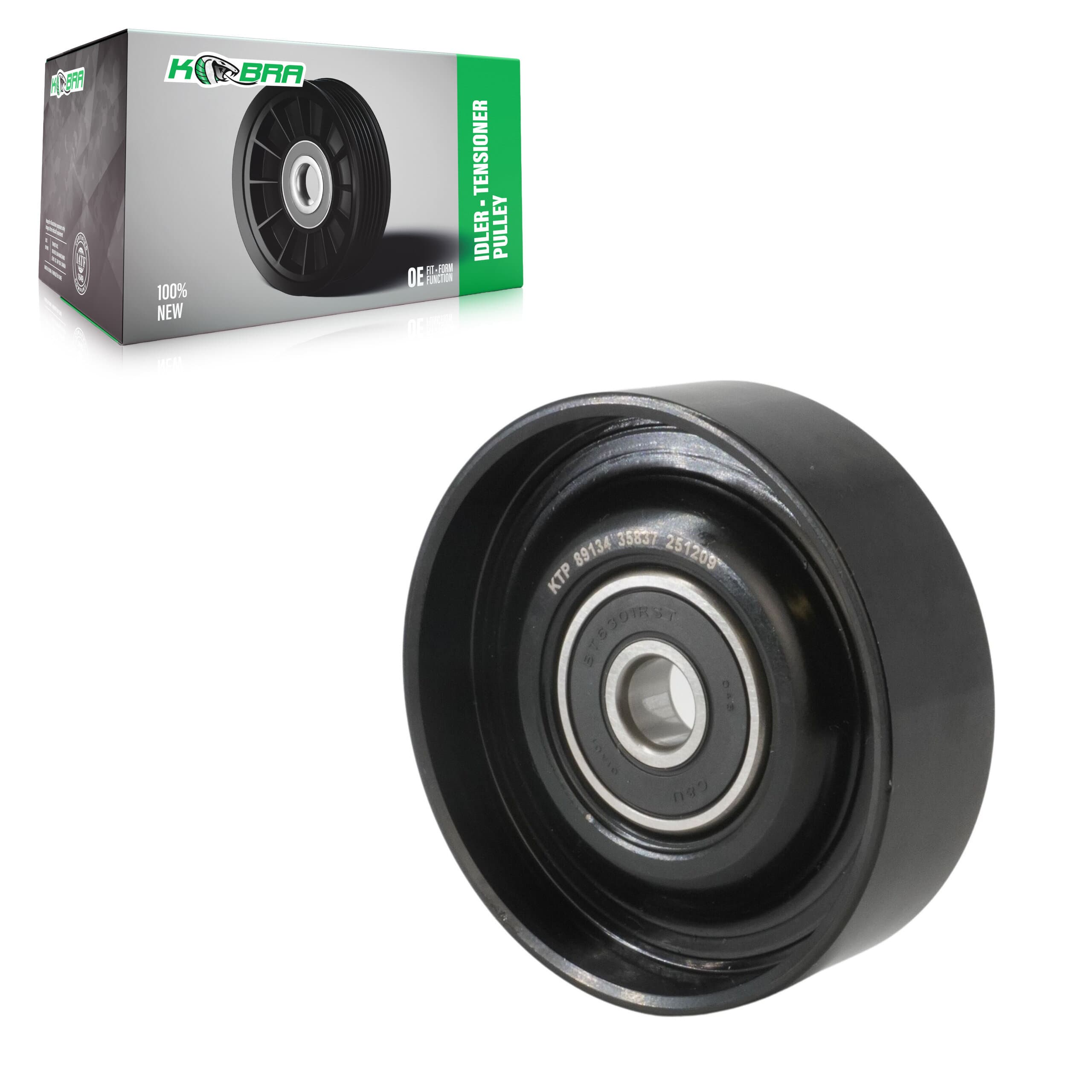 Kobra - KTP-89134 - Alternator and Air Conditioning Accessory Drive Belt Idler Pulley image 1